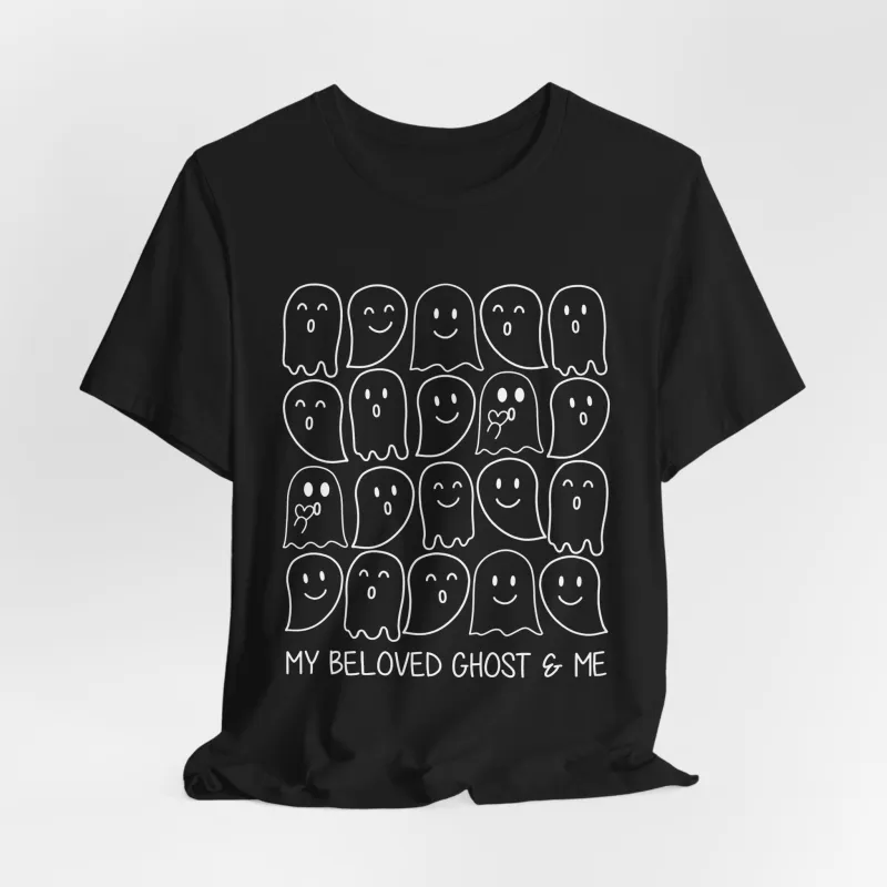My Beloved Ghost & Me Tshirt sold by Rose Blush Studio
