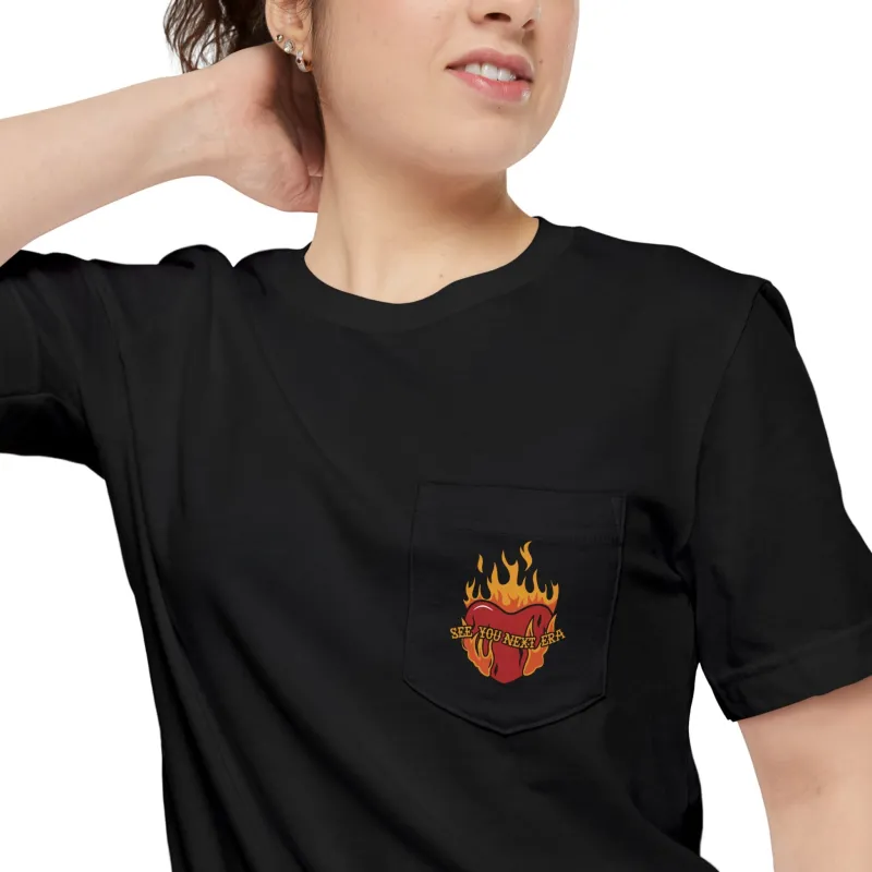 See You Next Era Heart Pocket Tshirt sold by Rose Blush Studio