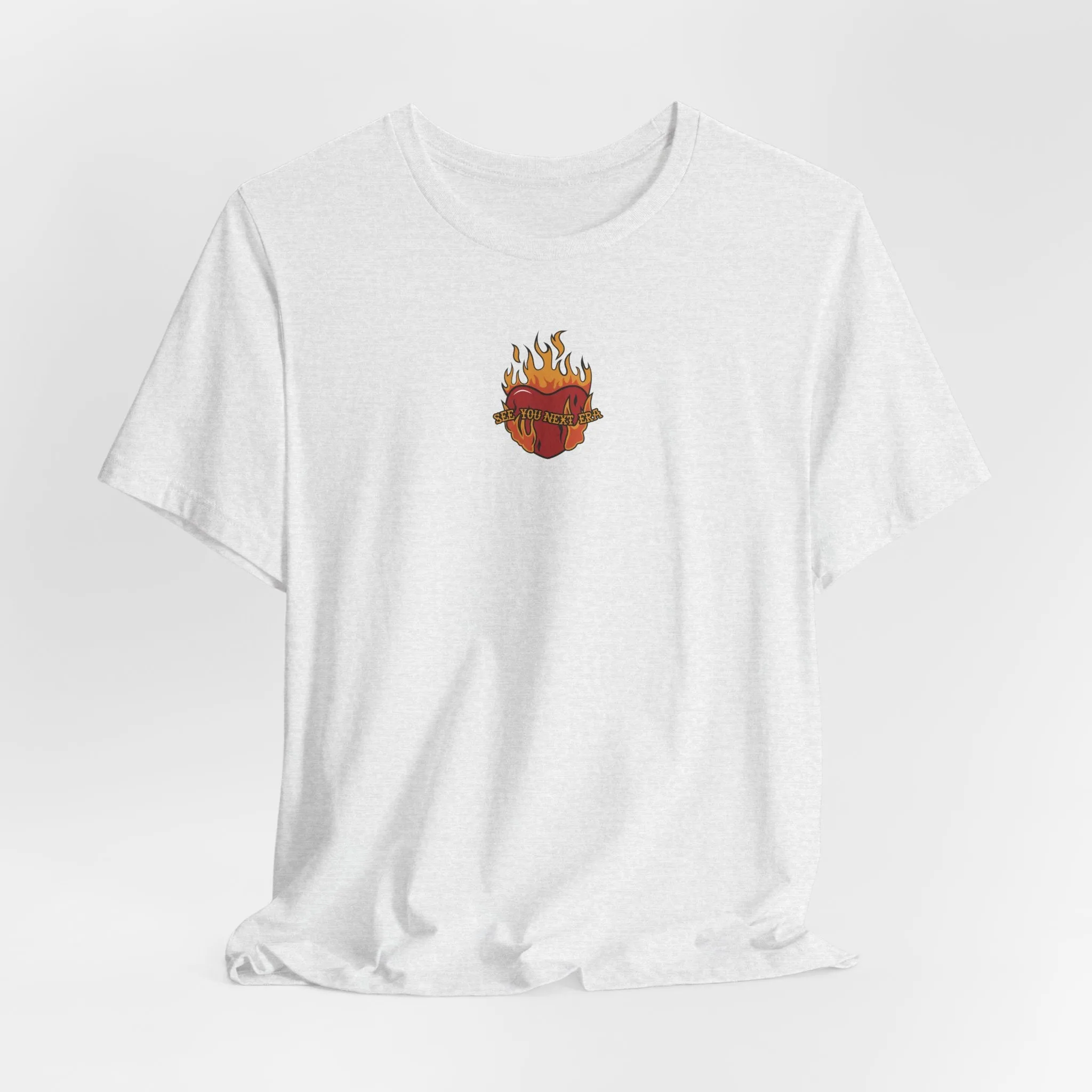 See You Next Era Heart Tshirt sold by Rose Blush Studio product image thumbnail 2
