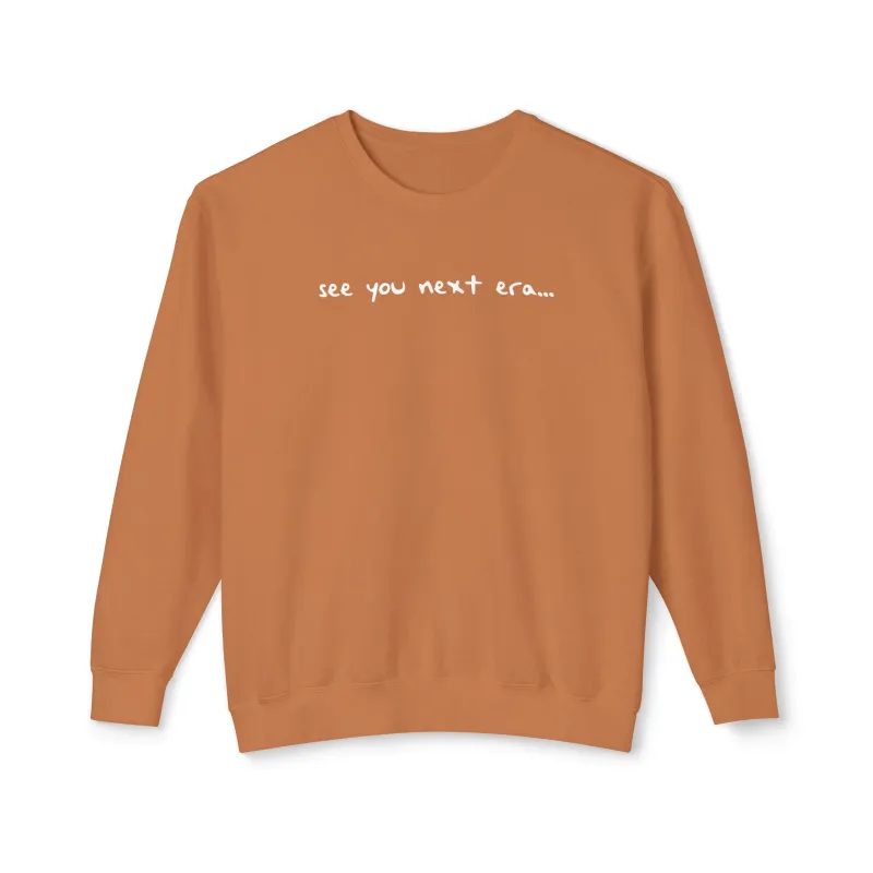 See You Next Era Comfort Colours Crewneck Sweater sold by Rose Blush Studio