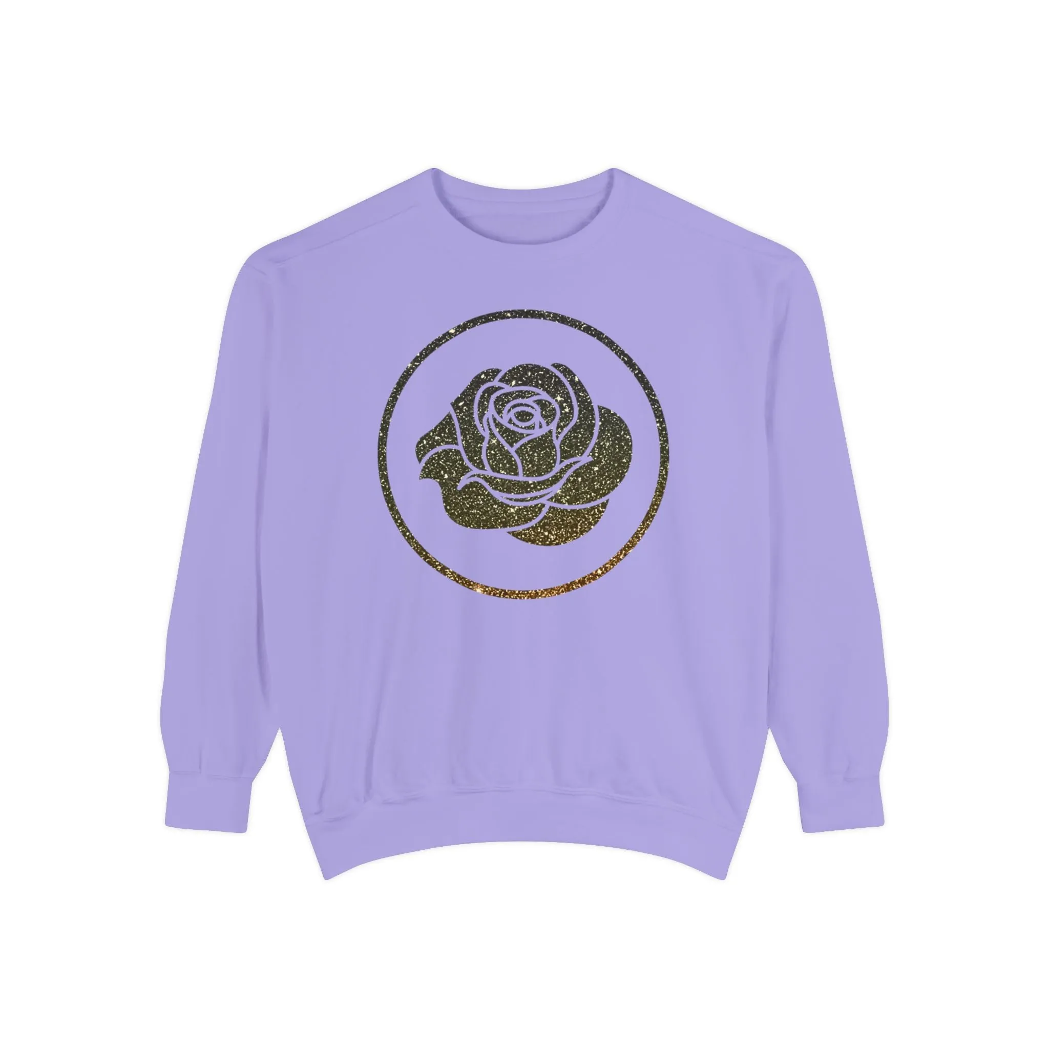 Rose Blush Studio Sparkle Logo Comfort Colors Crewneck Sweater sold by Rose Blush Studio product image thumbnail 5