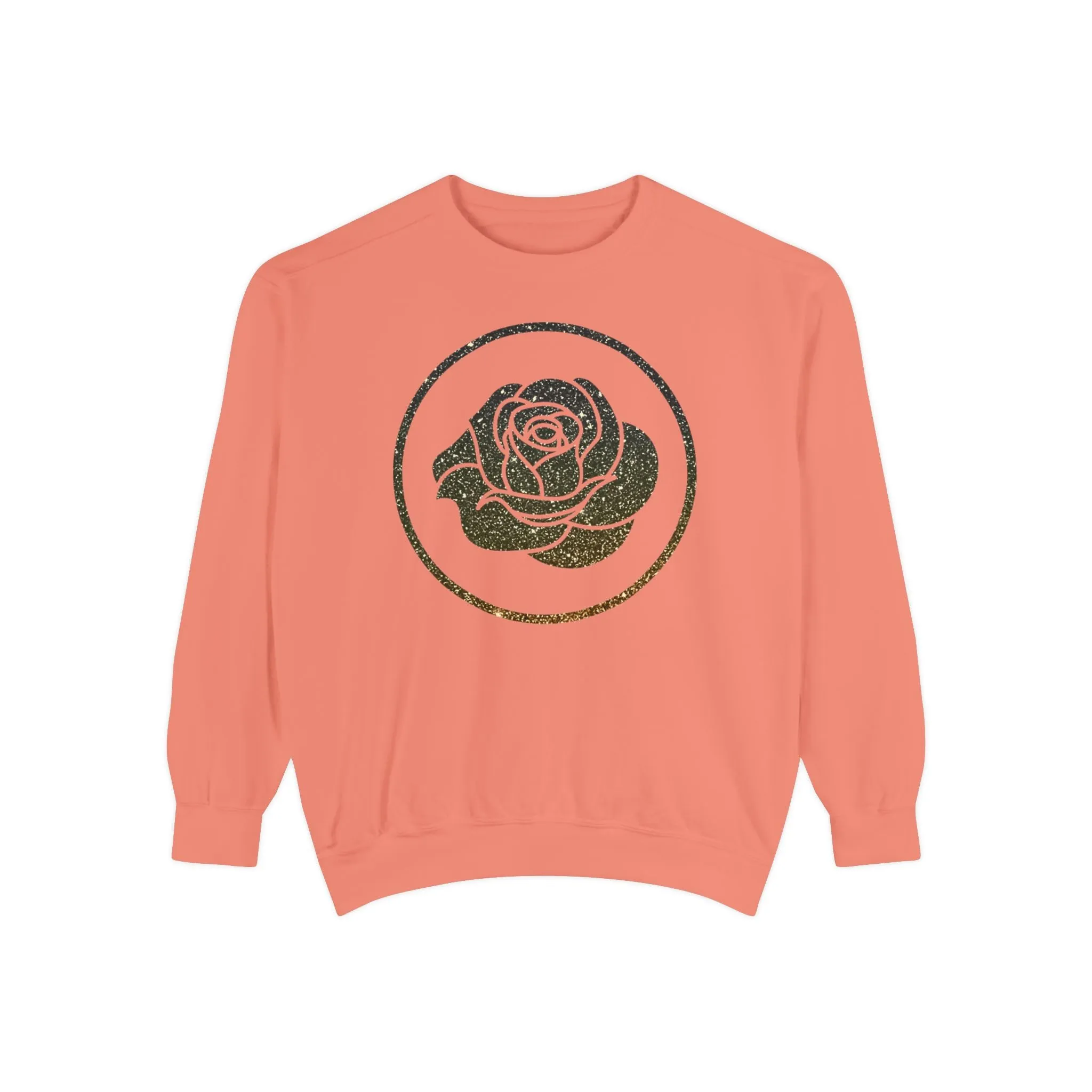 Rose Blush Studio Sparkle Logo Comfort Colors Crewneck Sweater sold by Rose Blush Studio product image thumbnail 3