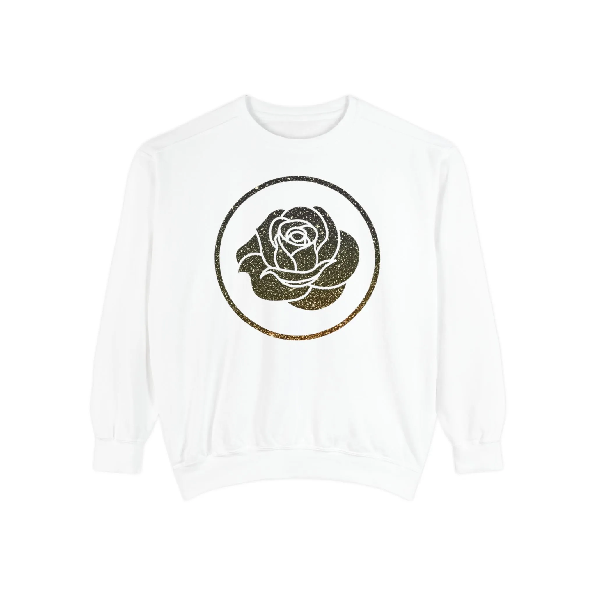 Rose Blush Studio Sparkle Logo Comfort Colors Crewneck Sweater sold by Rose Blush Studio product image thumbnail 2
