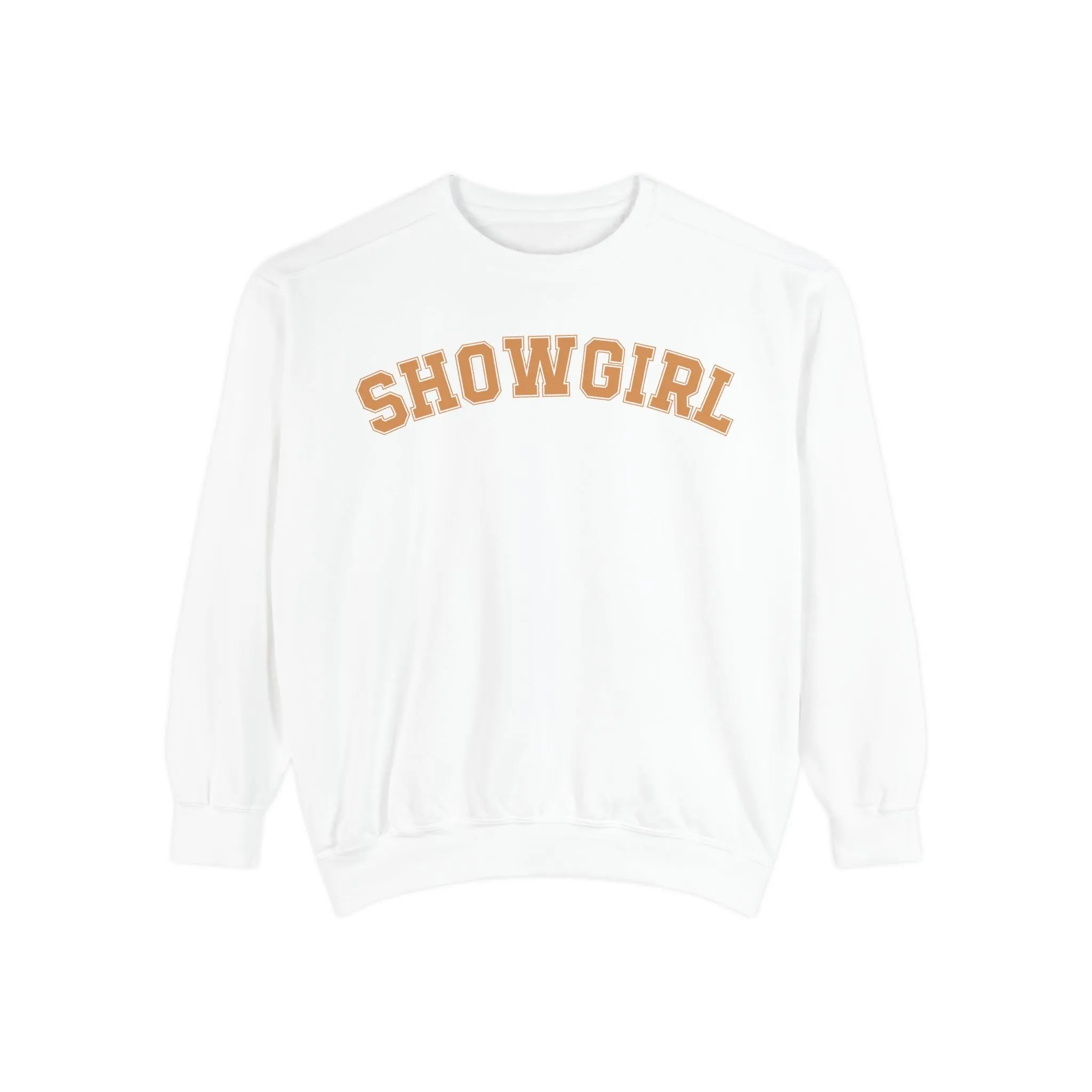 Showgirl Comfort Colors Crewneck Sweater sold by Rose Blush Studio