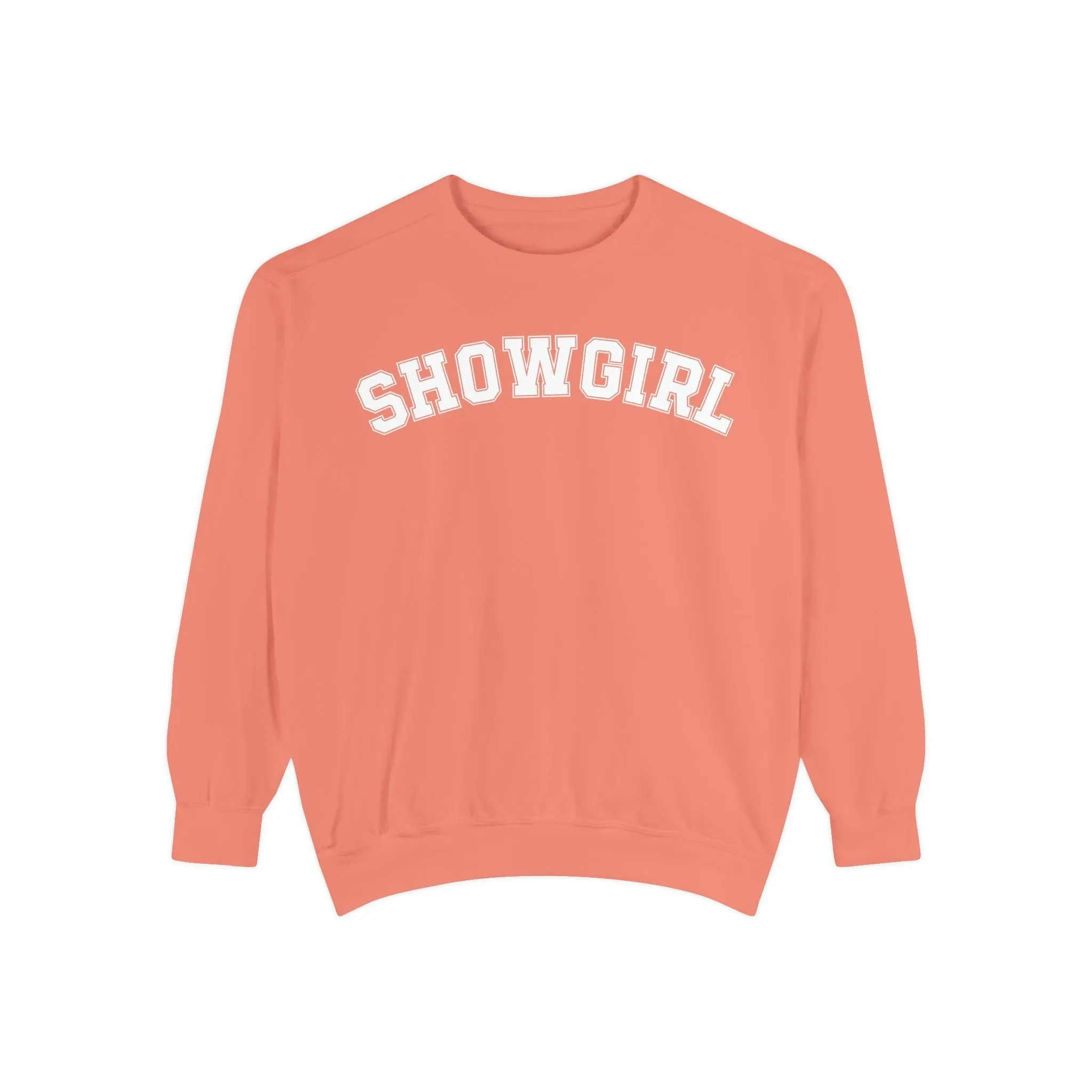 Showgirl Comfort Colors Crewneck Sweater sold by Rose Blush Studio product image thumbnail 2