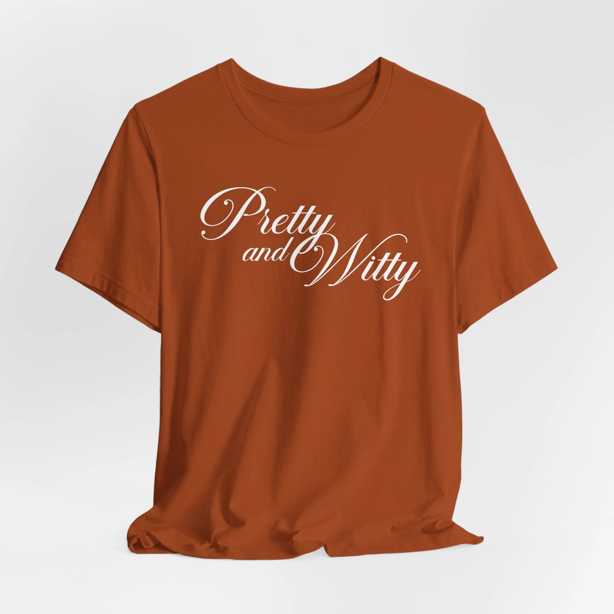 Pretty and Witty Tshirt sold by Rose Blush Studio product image thumbnail 5