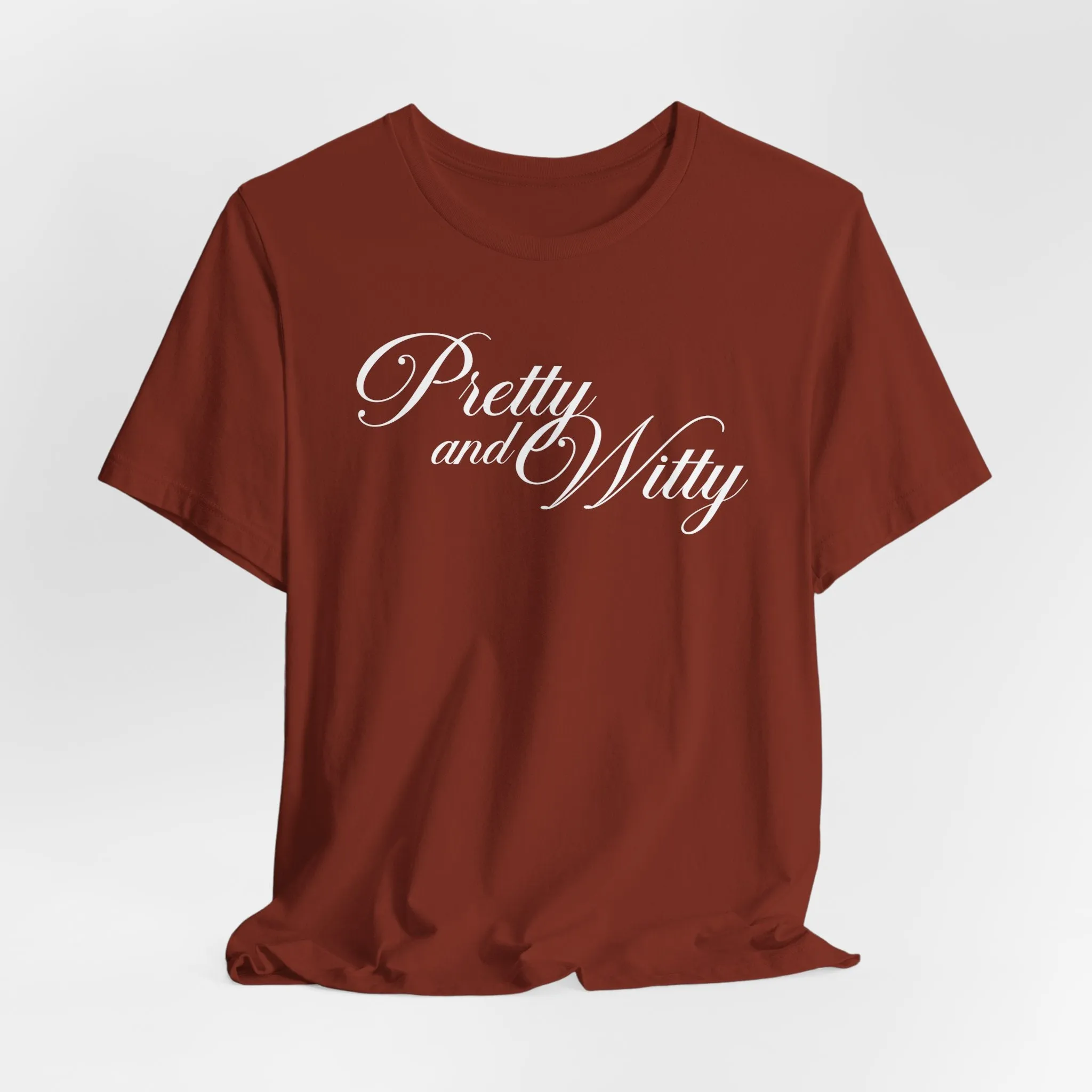 Pretty and Witty Tshirt sold by Rose Blush Studio product image thumbnail 2