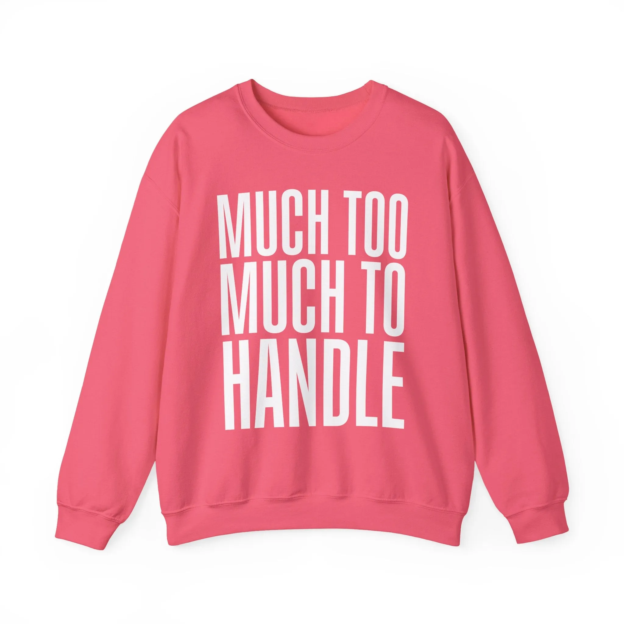 Much Too Much to Handle Sweatshirt sold by Rose Blush Studio product image thumbnail 5