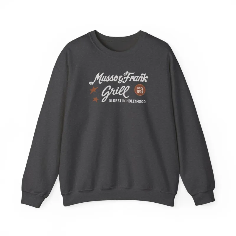 Musso & Frank Inspired Crewneck Sweatshirt sold by Rose Blush Studio