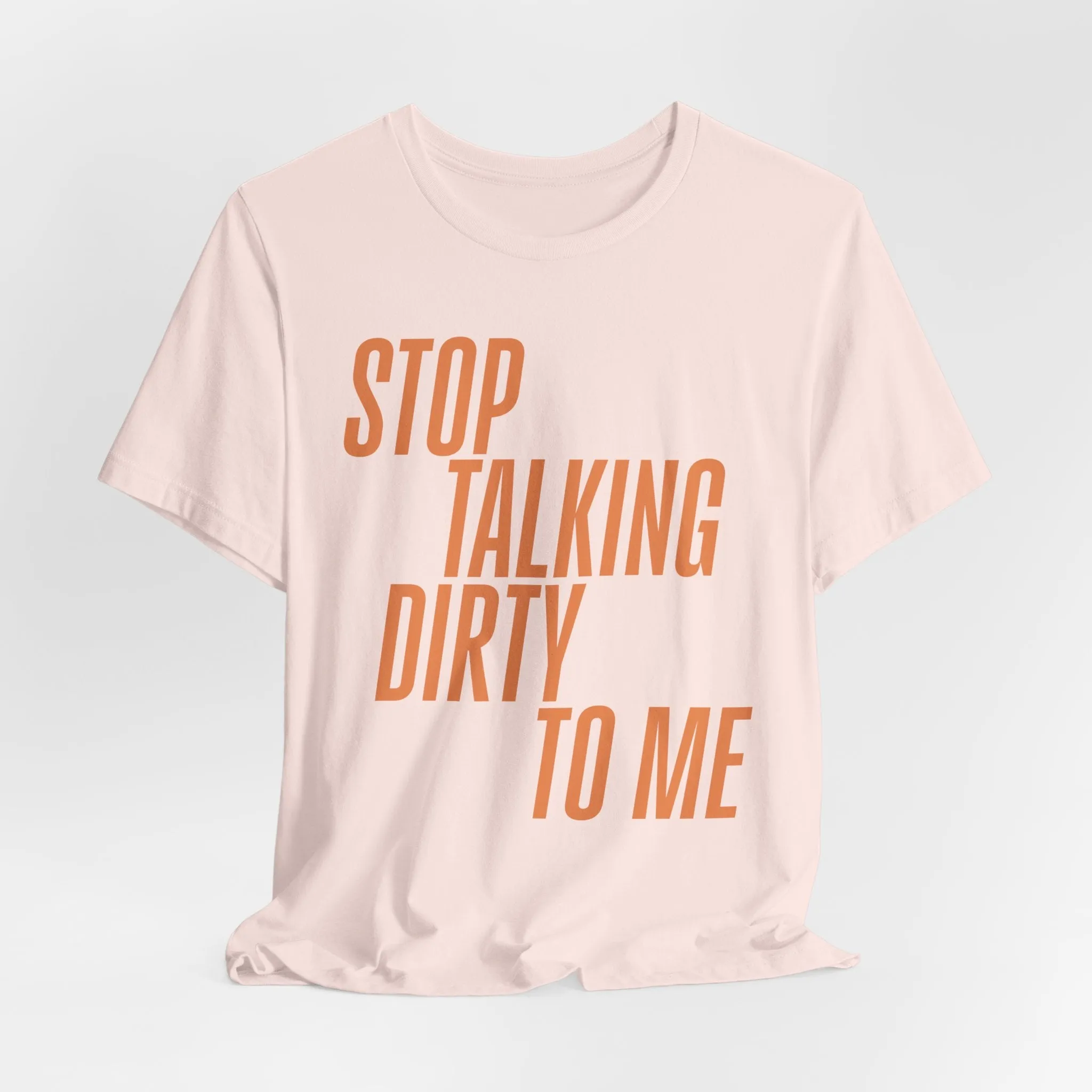 Stop Talking Dirty Tshirt sold by Rose Blush Studio product image thumbnail 3