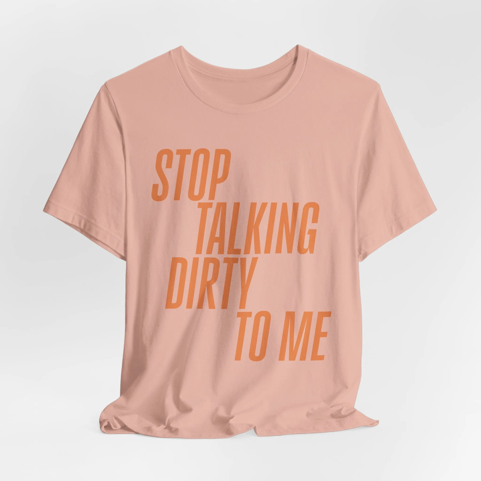 Stop Talking Dirty Tshirt sold by Rose Blush Studio product image thumbnail 5