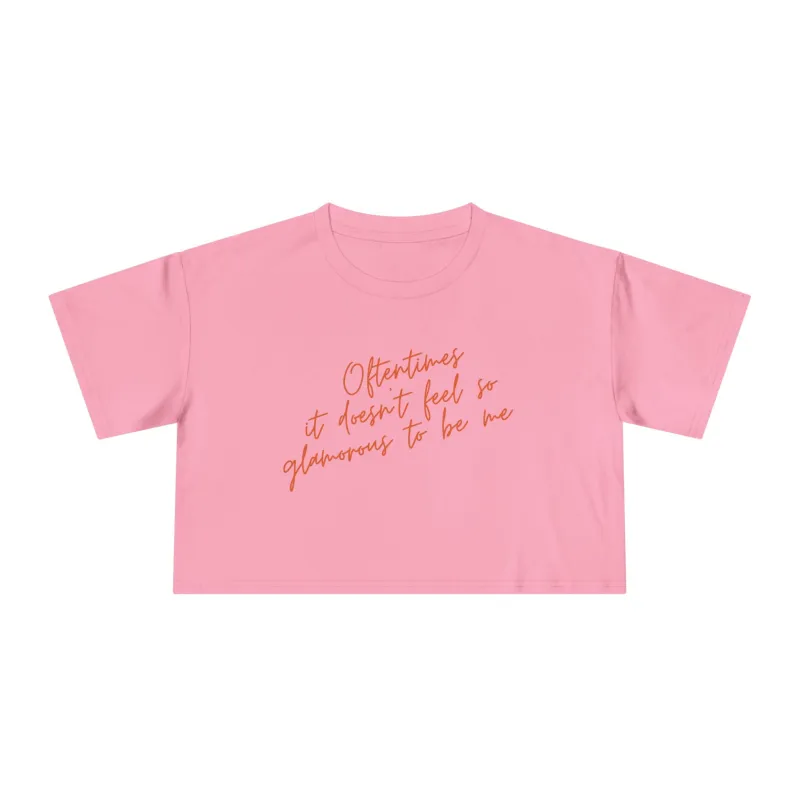 Elizabeth Taylor Crop Tee sold by Rose Blush Studio