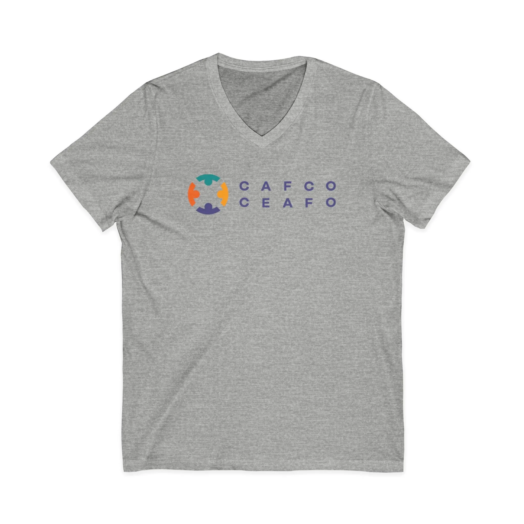 CAFCO Vneck Tshirt 4 (Official Logo) sold by Rose Blush Studio product image thumbnail 3