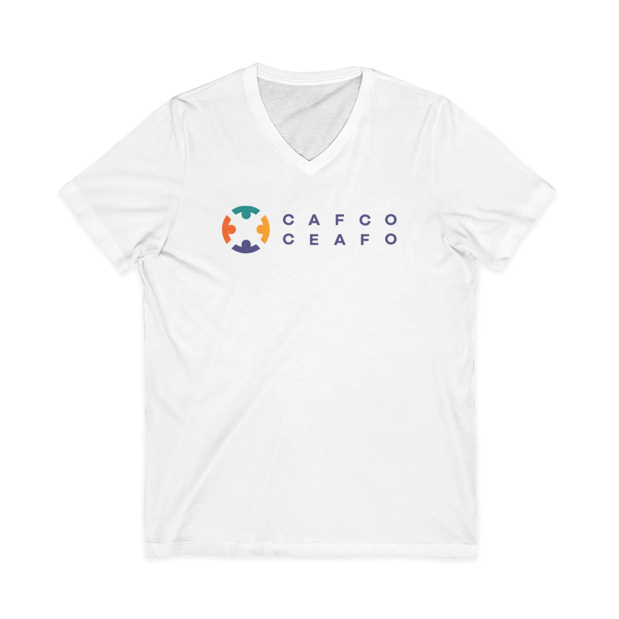 CAFCO Vneck Tshirt 4 (Official Logo) sold by Rose Blush Studio product image thumbnail 2