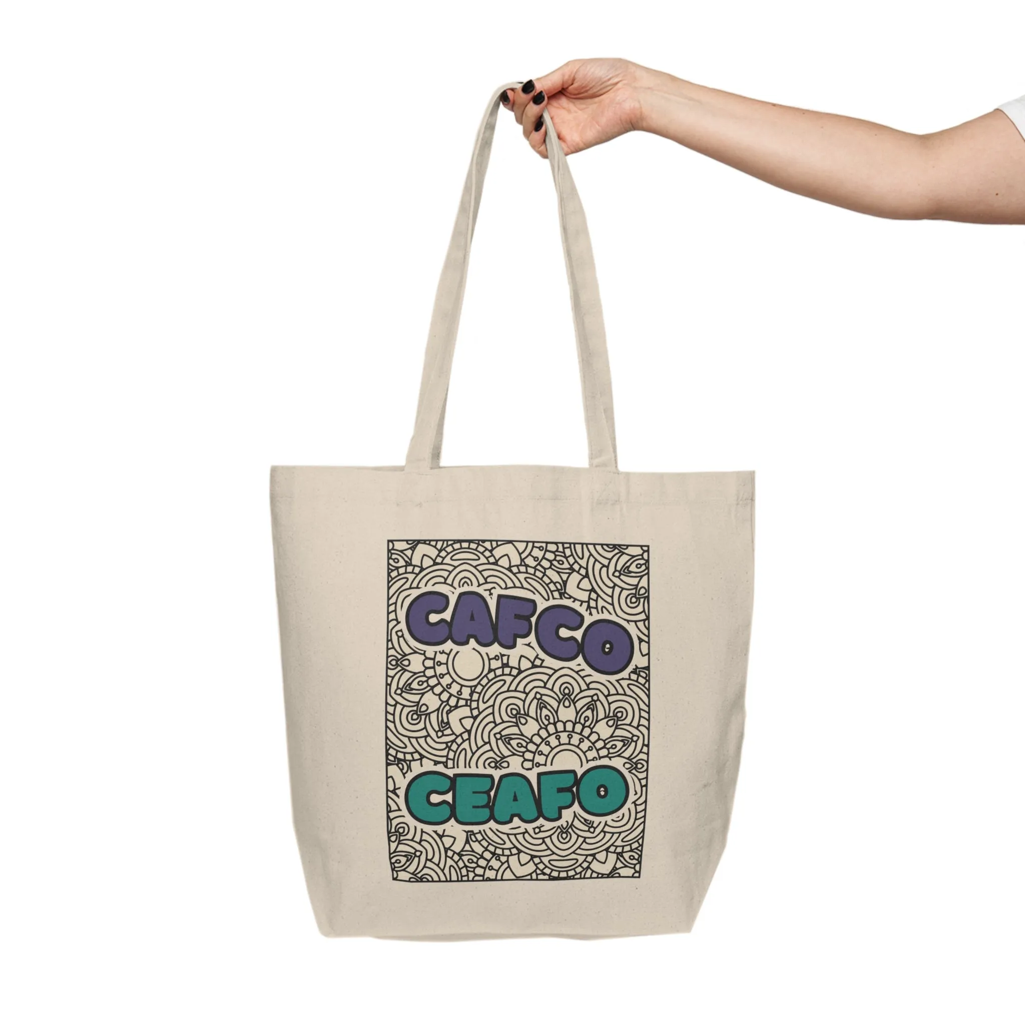 CAFCO Tote (Bilingual Acronyms) sold by Rose Blush Studio product image thumbnail 2