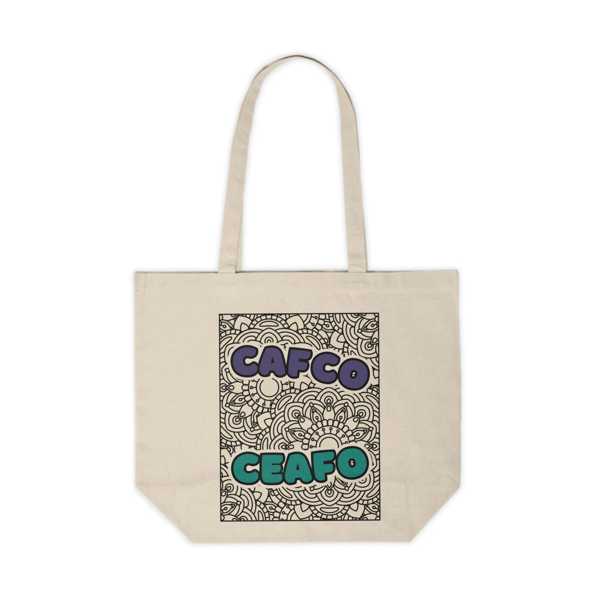 CAFCO Tote (Bilingual Acronyms) sold by Rose Blush Studio