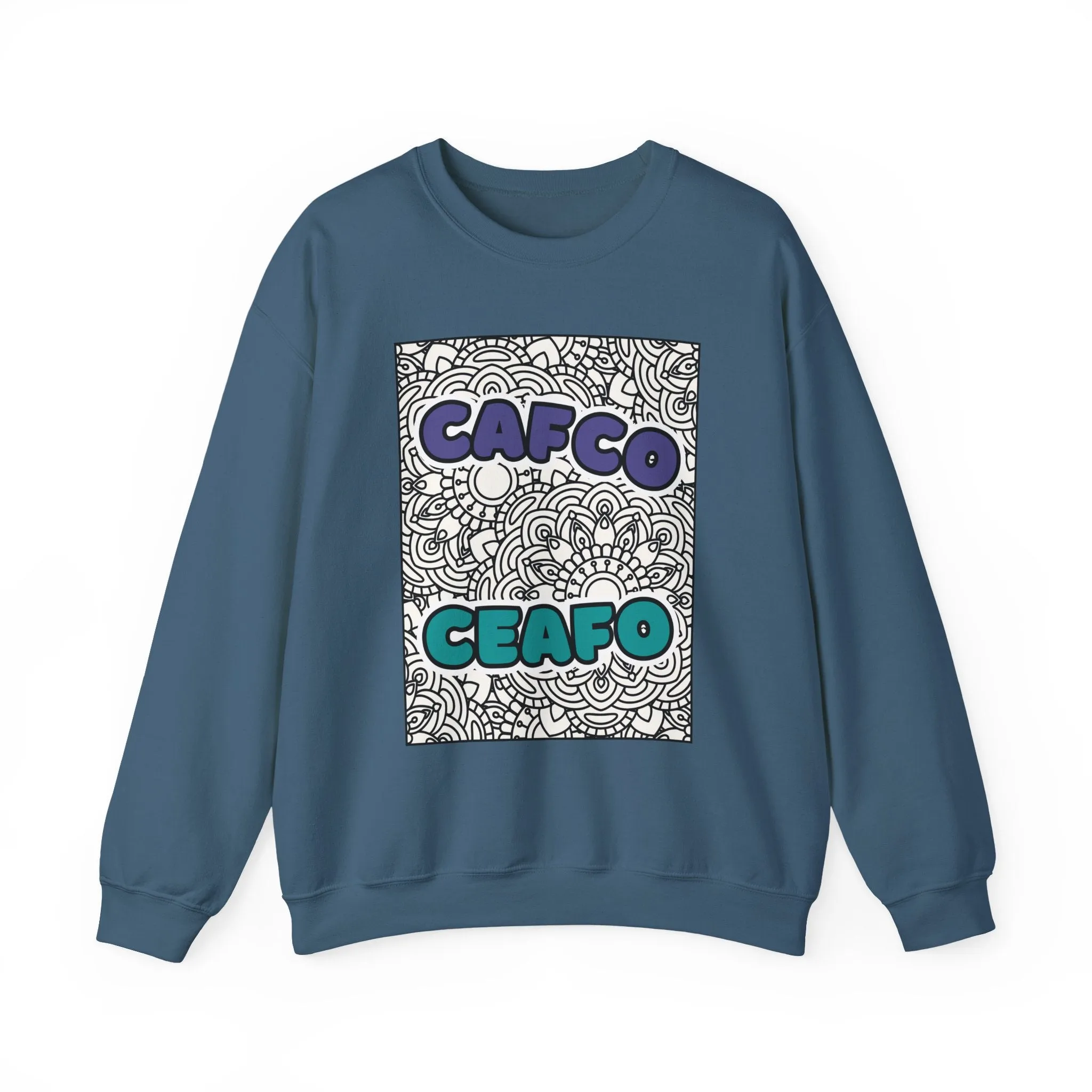 CAFCO Crewneck Sweater 3 (Bilingual, Acronym) sold by Rose Blush Studio product image thumbnail 4