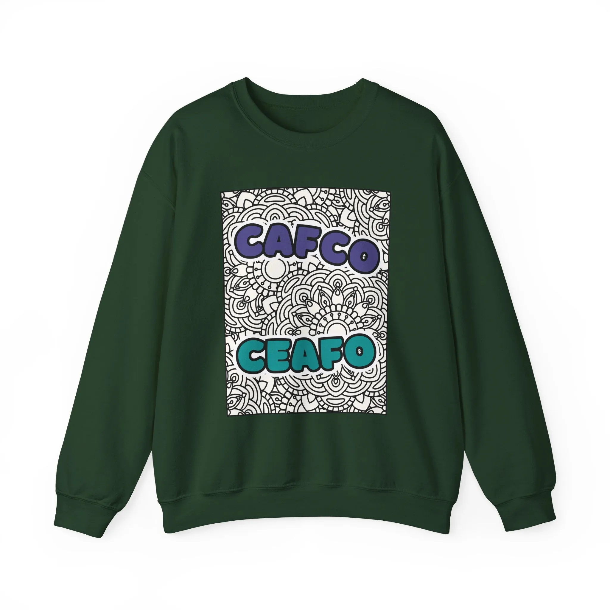 CAFCO Crewneck Sweater 3 (Bilingual, Acronym) sold by Rose Blush Studio product image thumbnail 2