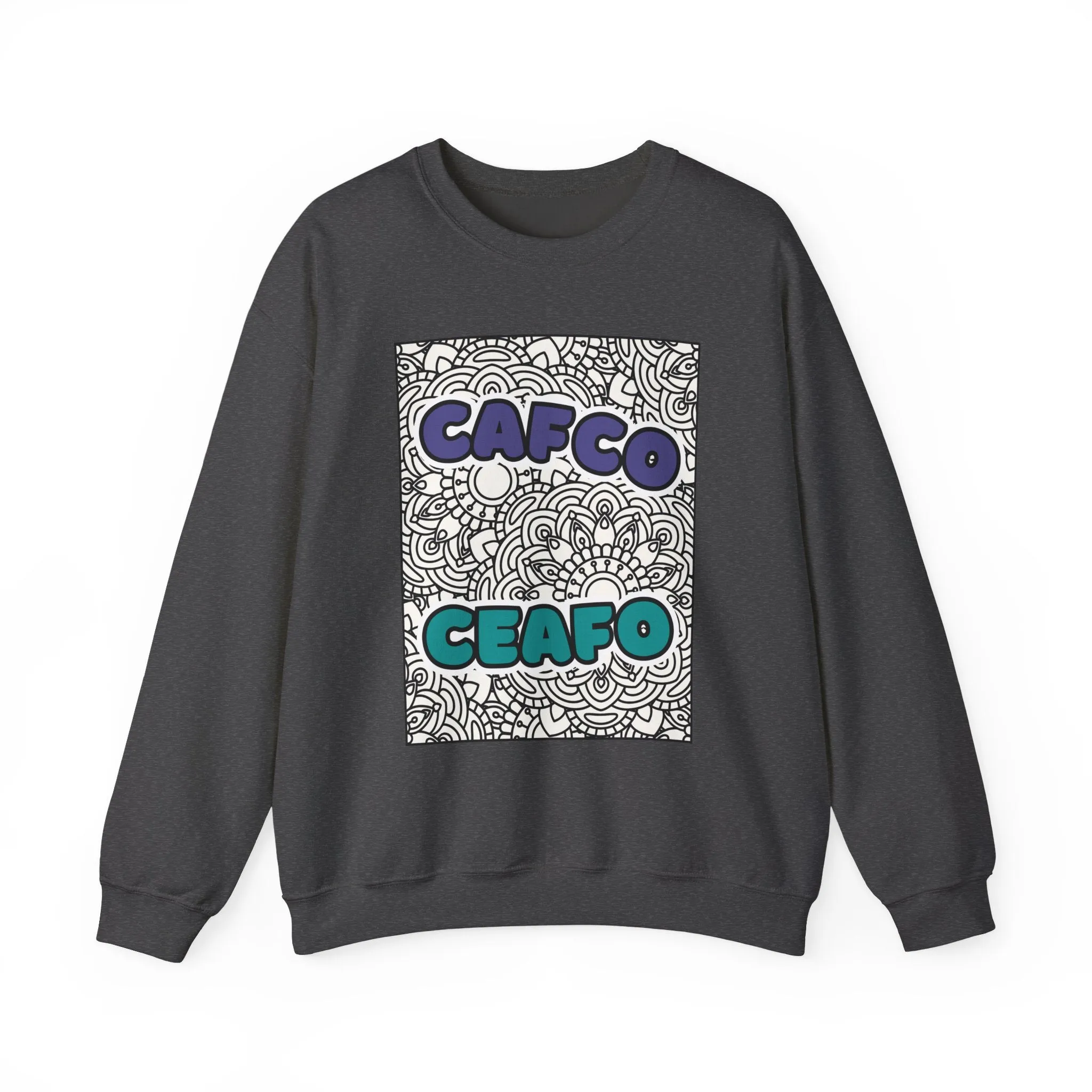 CAFCO Crewneck Sweater 3 (Bilingual, Acronym) sold by Rose Blush Studio product image thumbnail 3