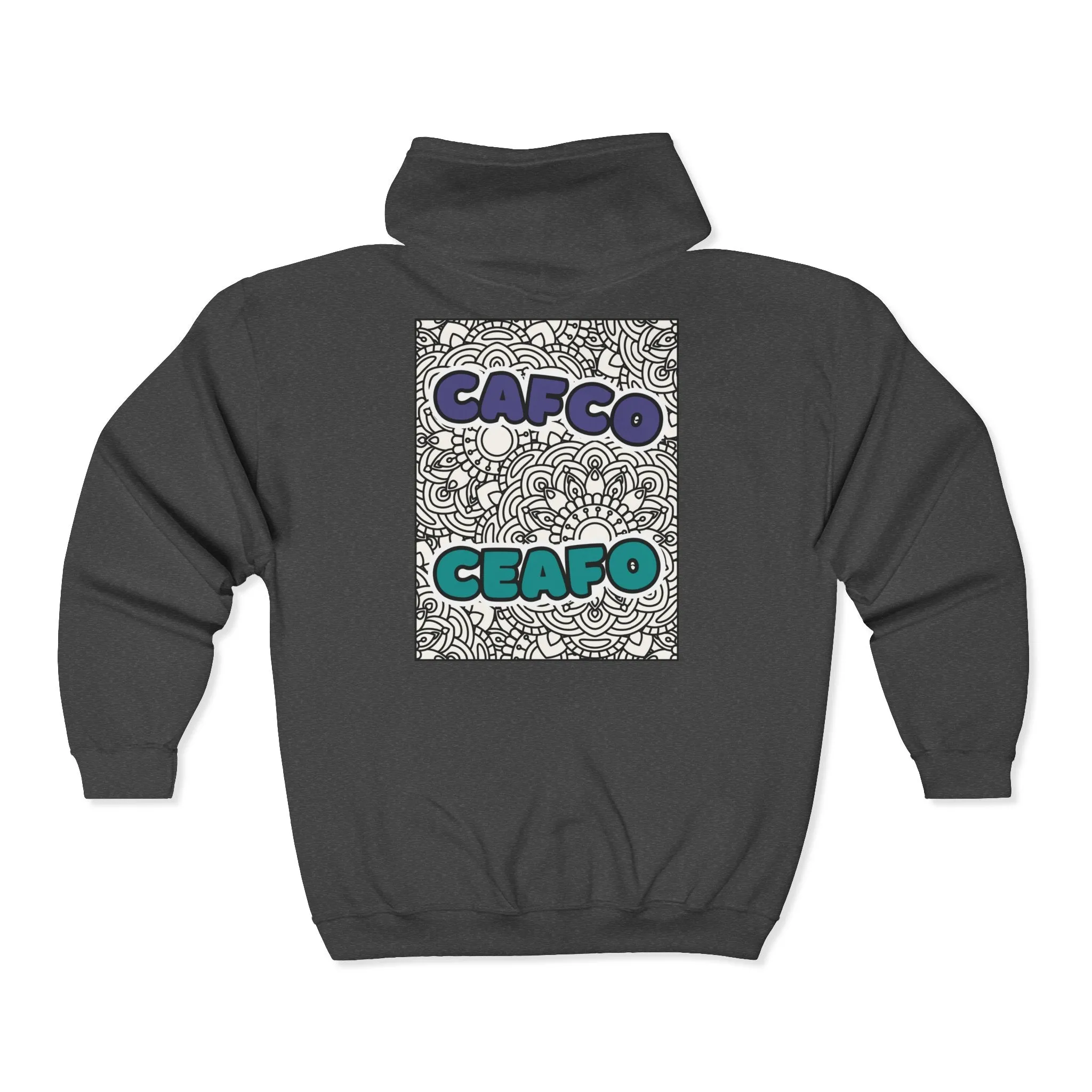 CAFCO Zip Up Hoodie 3 (Bilingual, Acronyms) sold by Rose Blush Studio