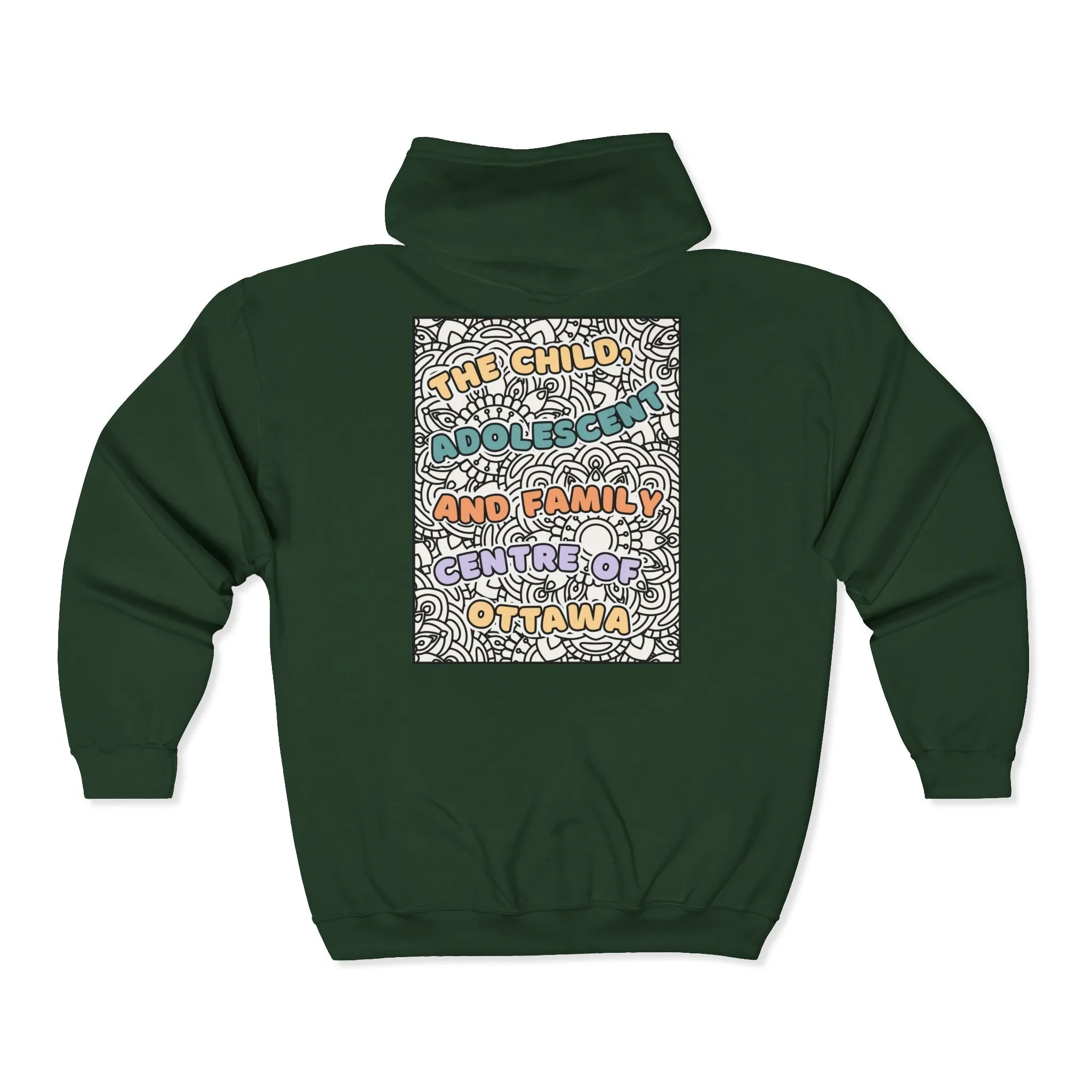 CAFCO Zip Up Hoodie 1 (English, Full Title) sold by Rose Blush Studio