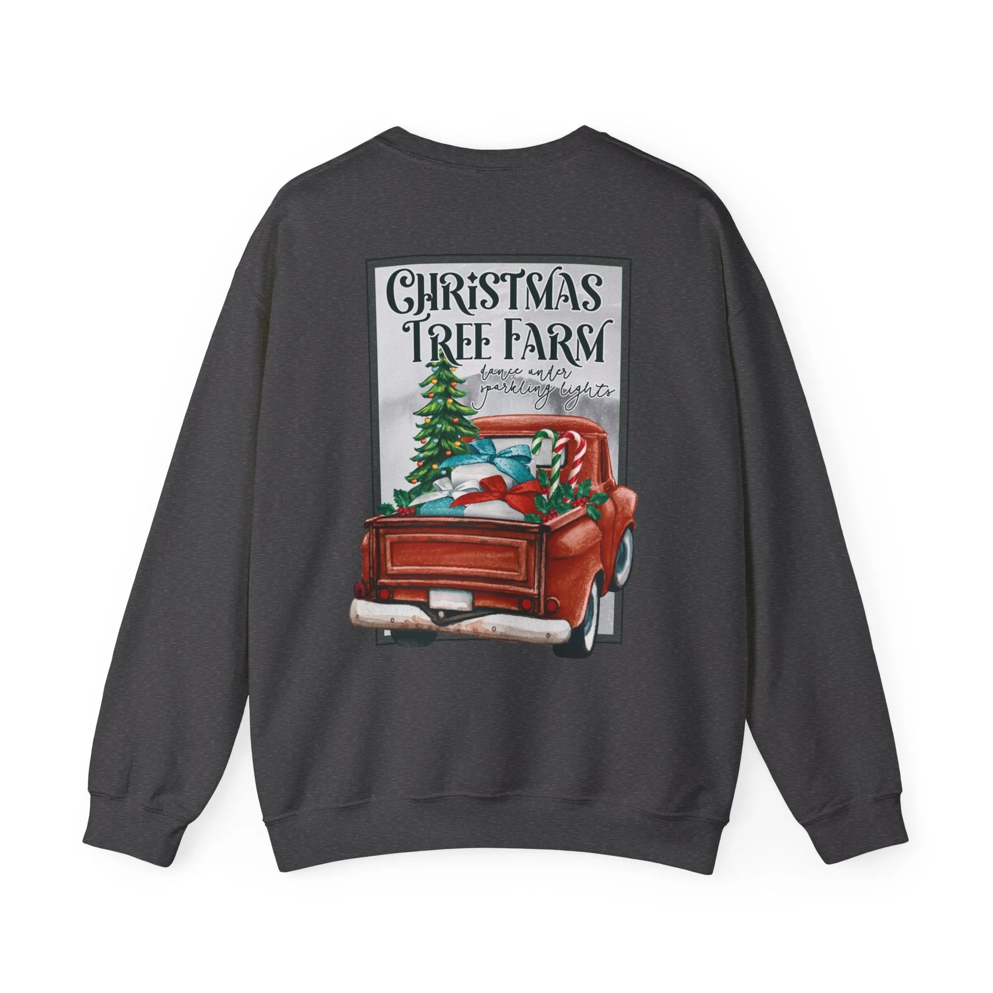 Christmas Tree Farm Crewneck Sweater (image on back) sold by Rose Blush Studio product image thumbnail 5