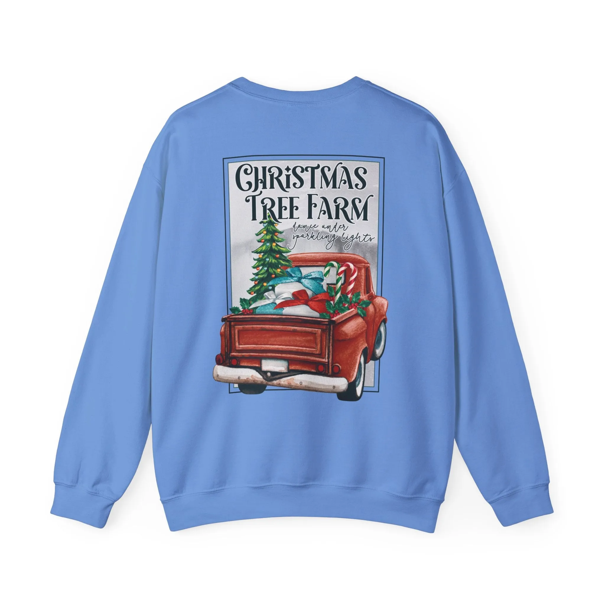 Christmas Tree Farm Crewneck Sweater (image on back) sold by Rose Blush Studio product image thumbnail 3