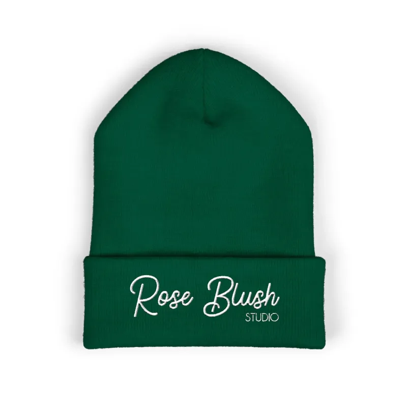 Rose Blush Studio Classic Cuffed Beanie (Embroidery) sold by Rose Blush Studio