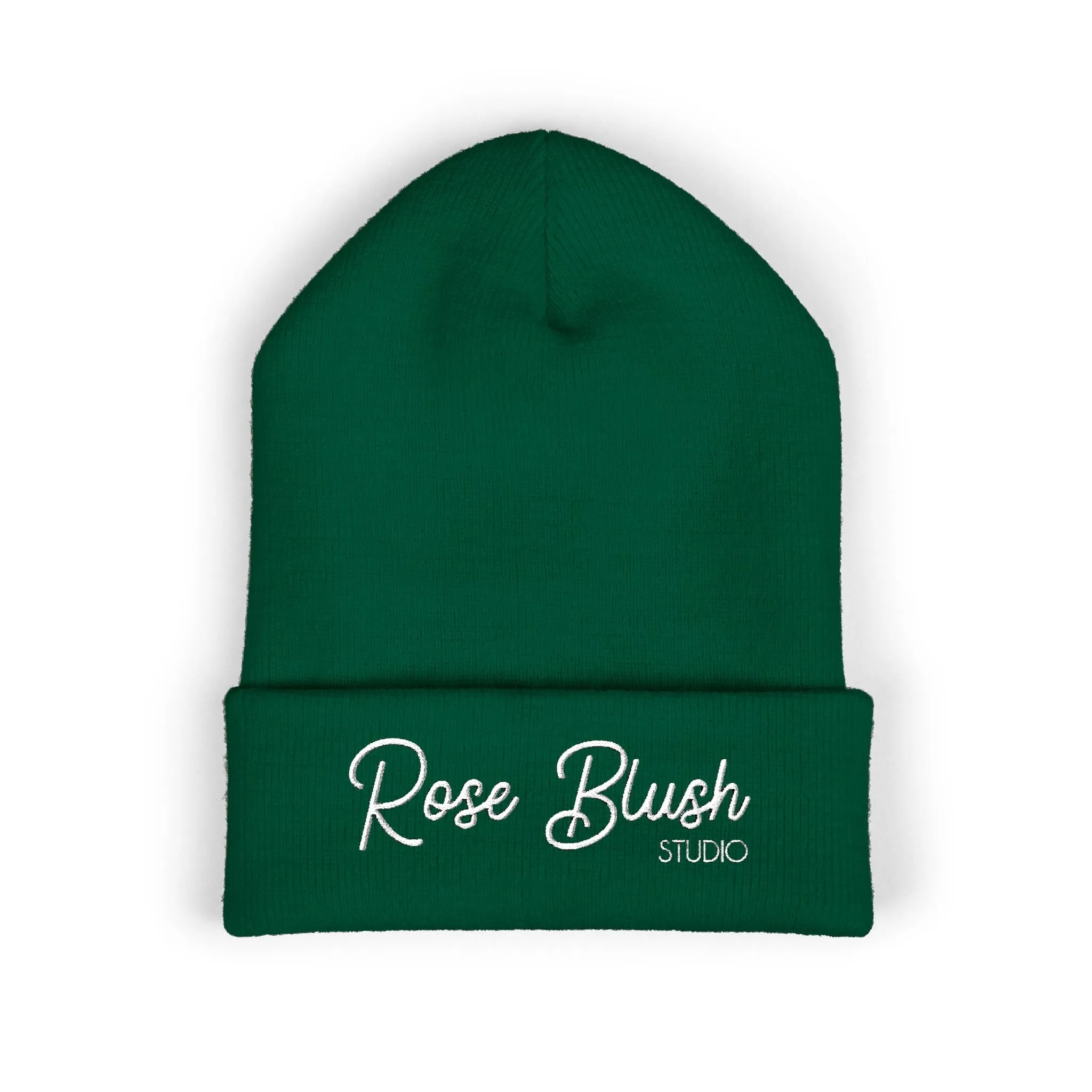 Rose Blush Studio Classic Cuffed Beanie (Embroidery) sold by Rose Blush Studio
