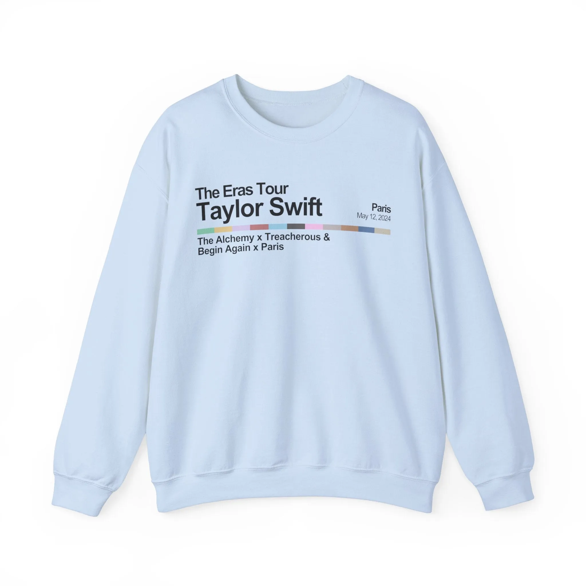 Paris Night 4 Crewneck Sweatshirt sold by Rose Blush Studio product image thumbnail 4