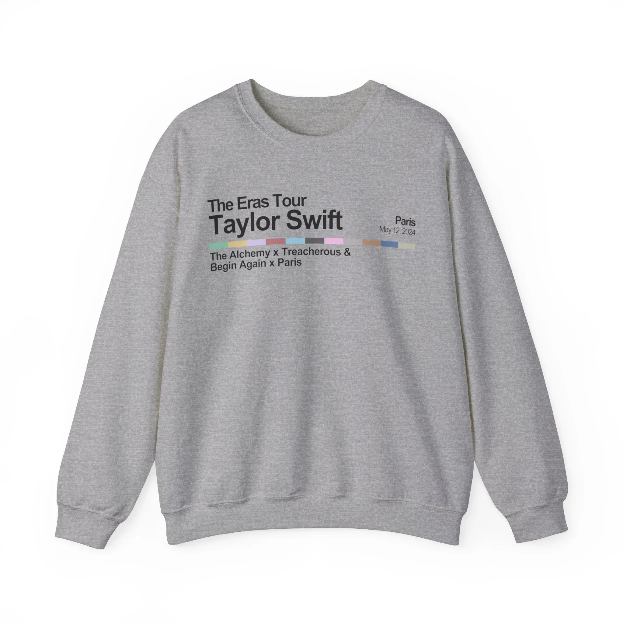 Paris Night 4 Crewneck Sweatshirt sold by Rose Blush Studio