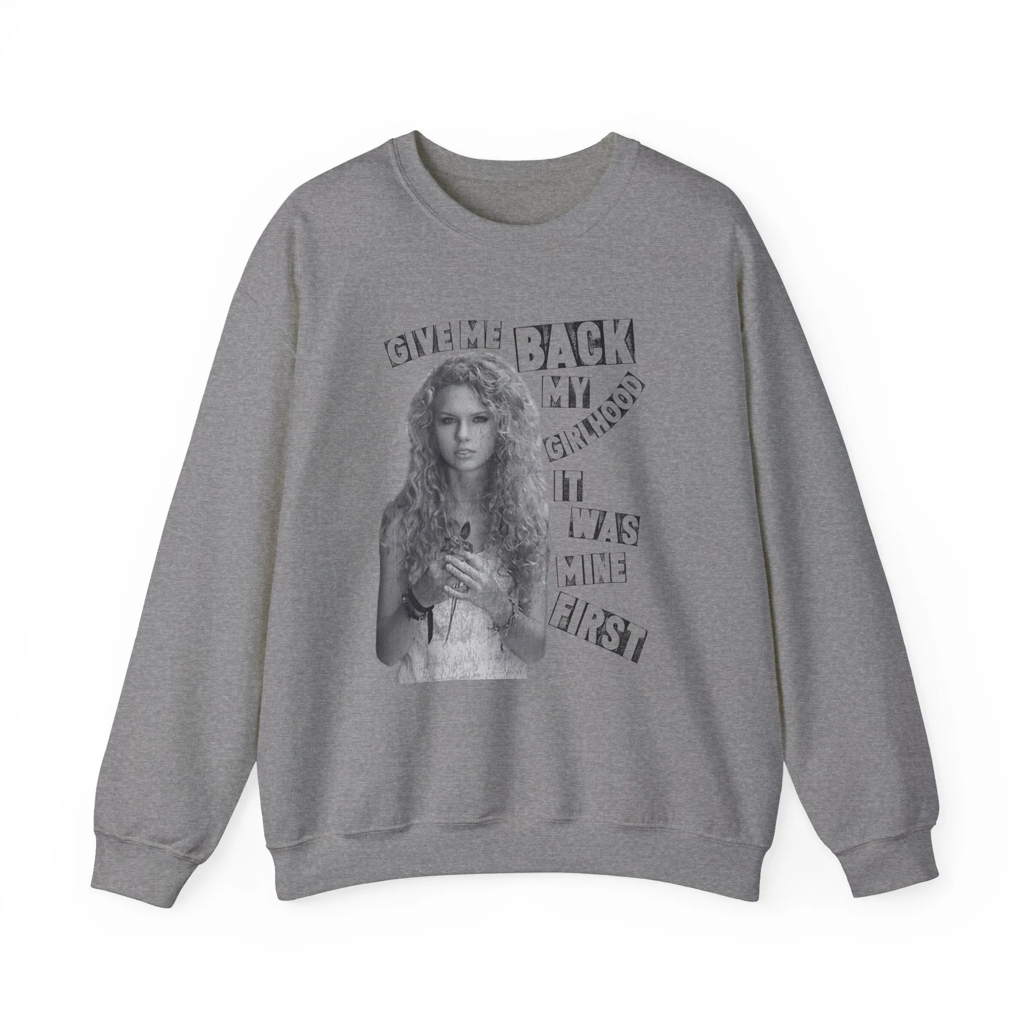 Give Me Back My Girlhood Crewneck Sweatshirt sold by Rose Blush Studio