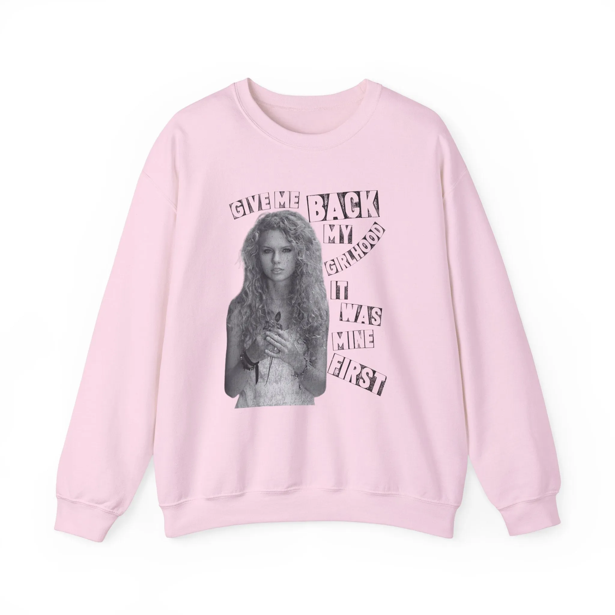 Give Me Back My Girlhood Crewneck Sweatshirt sold by Rose Blush Studio product image thumbnail 5