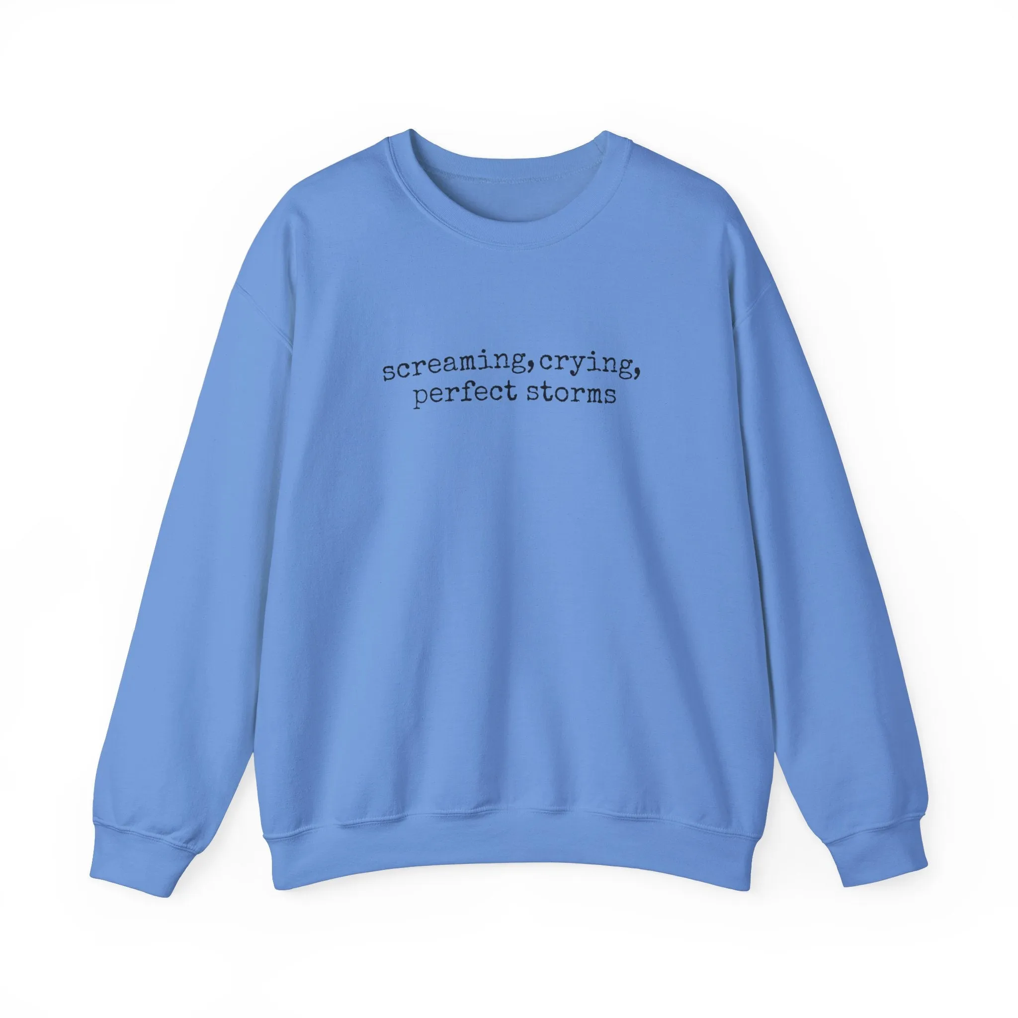 Screaming, Crying, Perfect Storms Sweater sold by Rose Blush Studio product image thumbnail 2