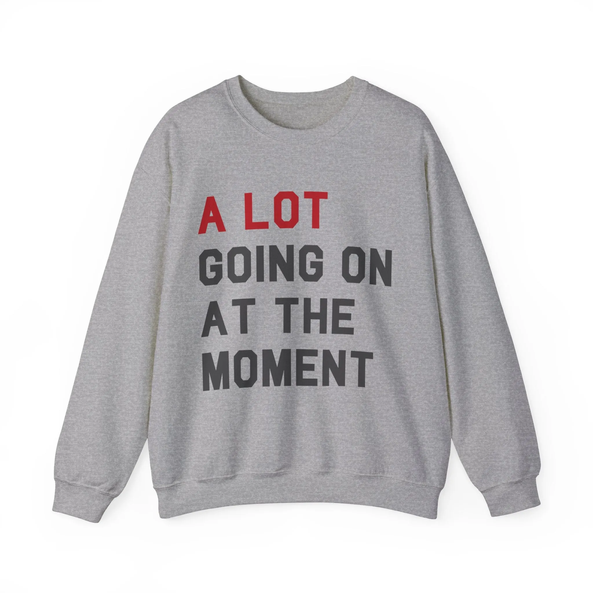 A Lot Going On At The Moment Crewneck Sweater sold by Rose Blush Studio product image thumbnail 4