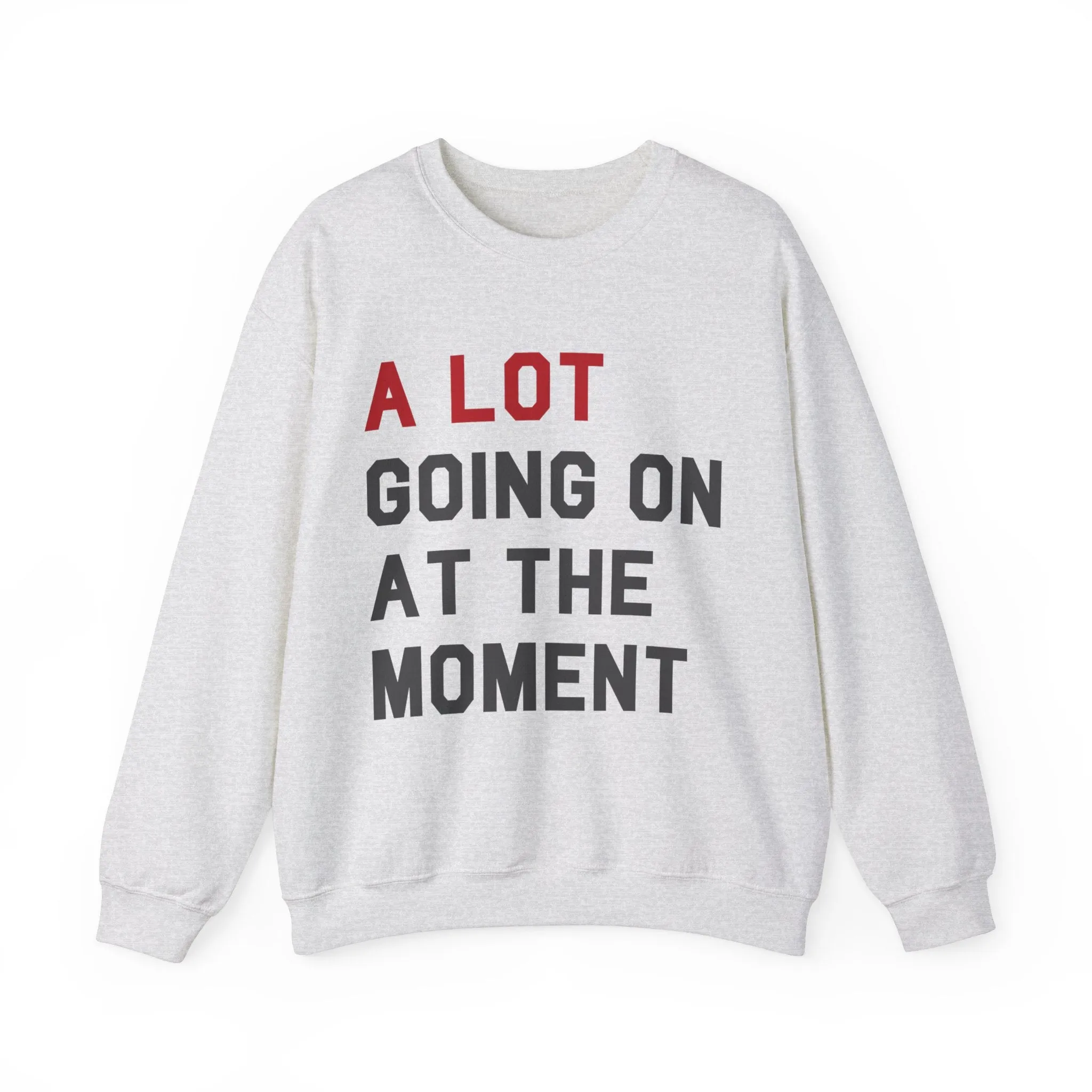A Lot Going On At The Moment Crewneck Sweater sold by Rose Blush Studio product image thumbnail 2