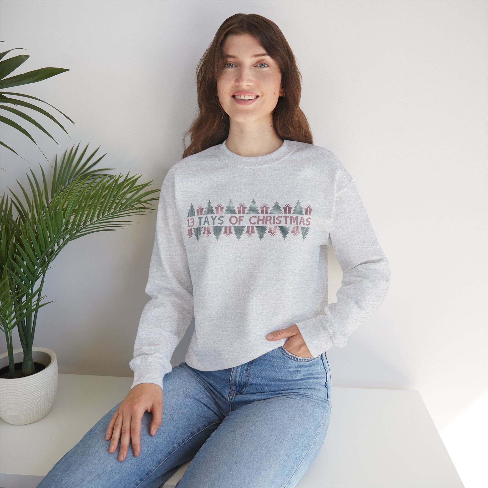 13 Tays of Christmas Crewneck Sweatshirt sold by Rose Blush Studio