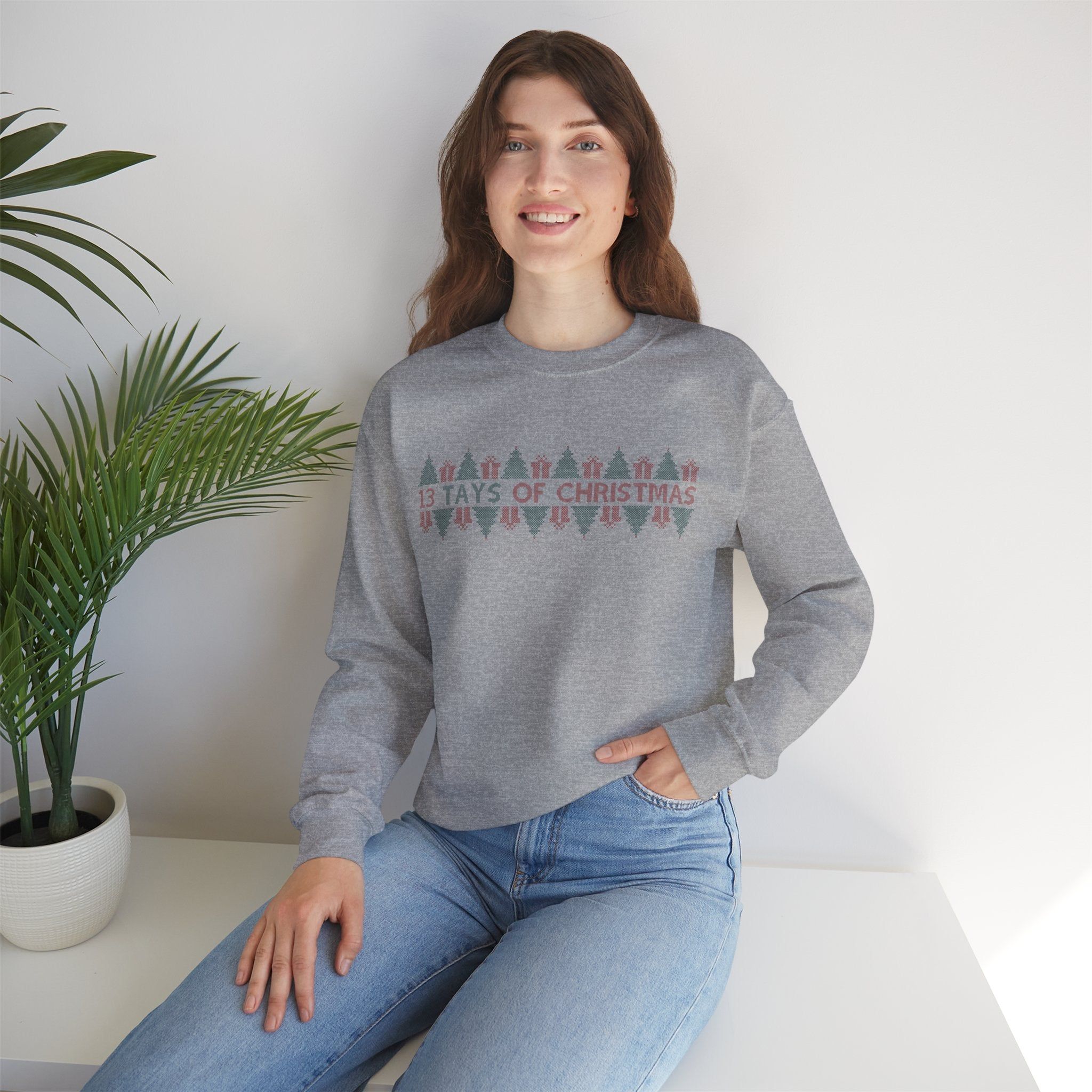 13 Tays of Christmas Crewneck Sweatshirt sold by Rose Blush Studio product image thumbnail 2