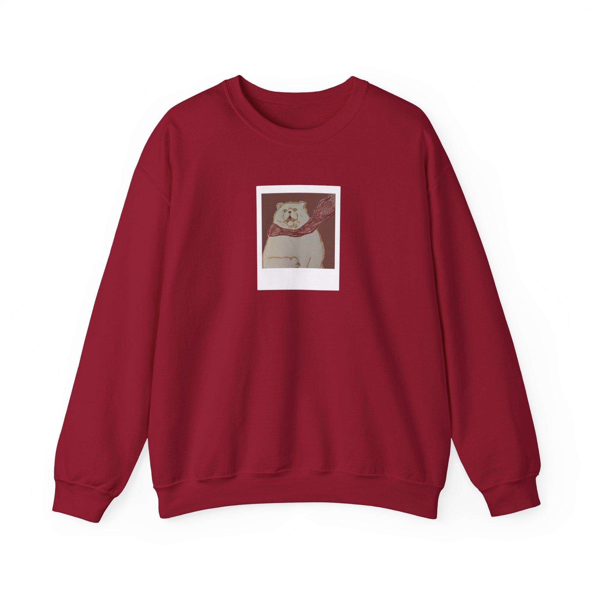 Cat Crewneck Sweatshirt sold by Rose Blush Studio product image thumbnail 5