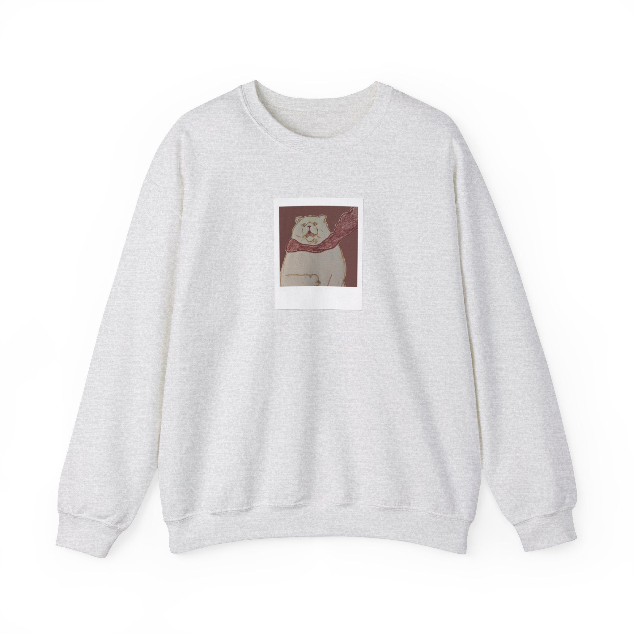 Cat Crewneck Sweatshirt sold by Rose Blush Studio product image thumbnail 2
