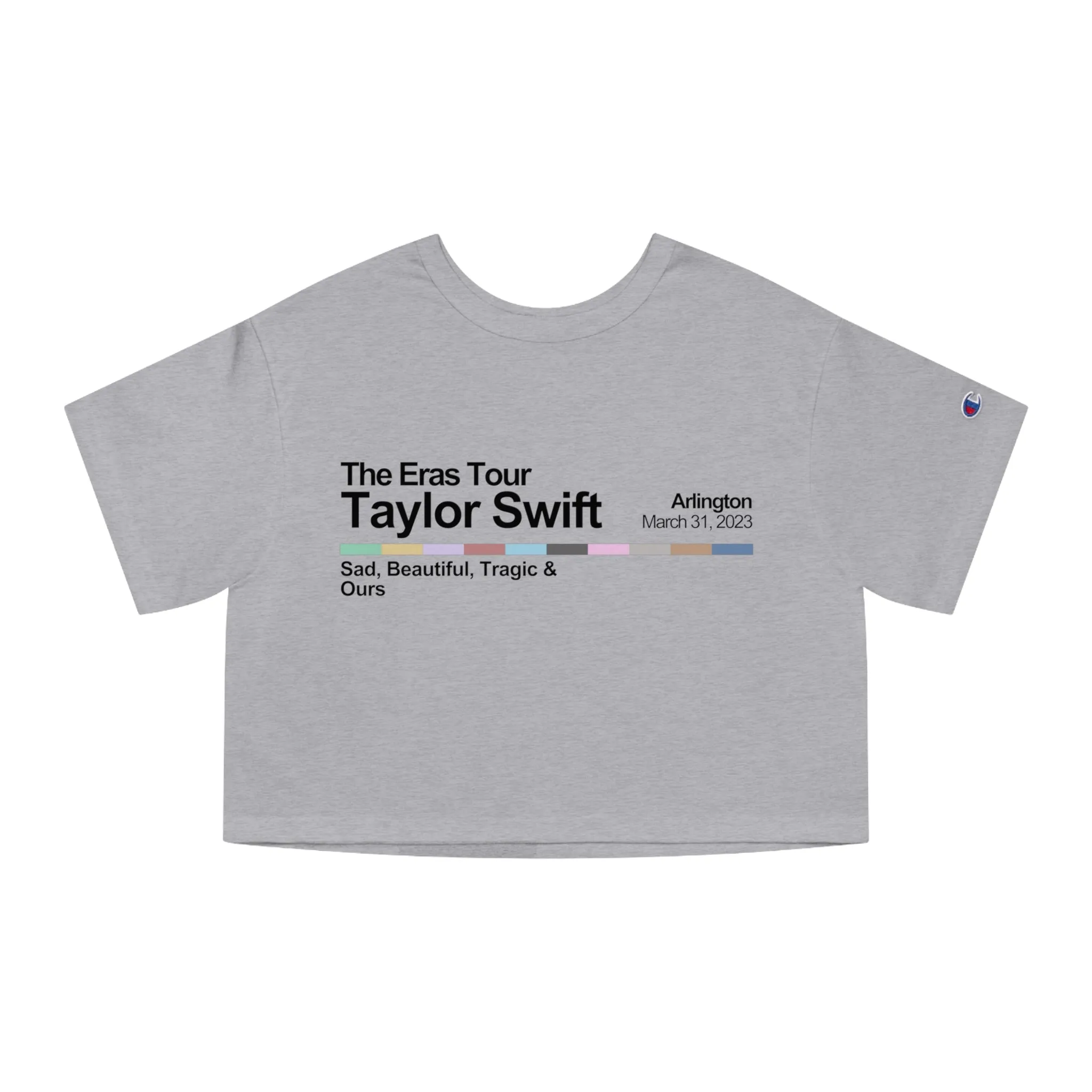 Arlington Night 1 Cropped T-Shirt sold by Rose Blush Studio product image thumbnail 3