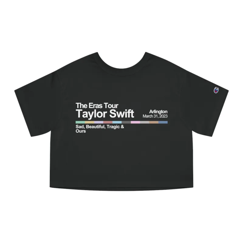 Arlington Night 1 Cropped T-Shirt sold by Rose Blush Studio