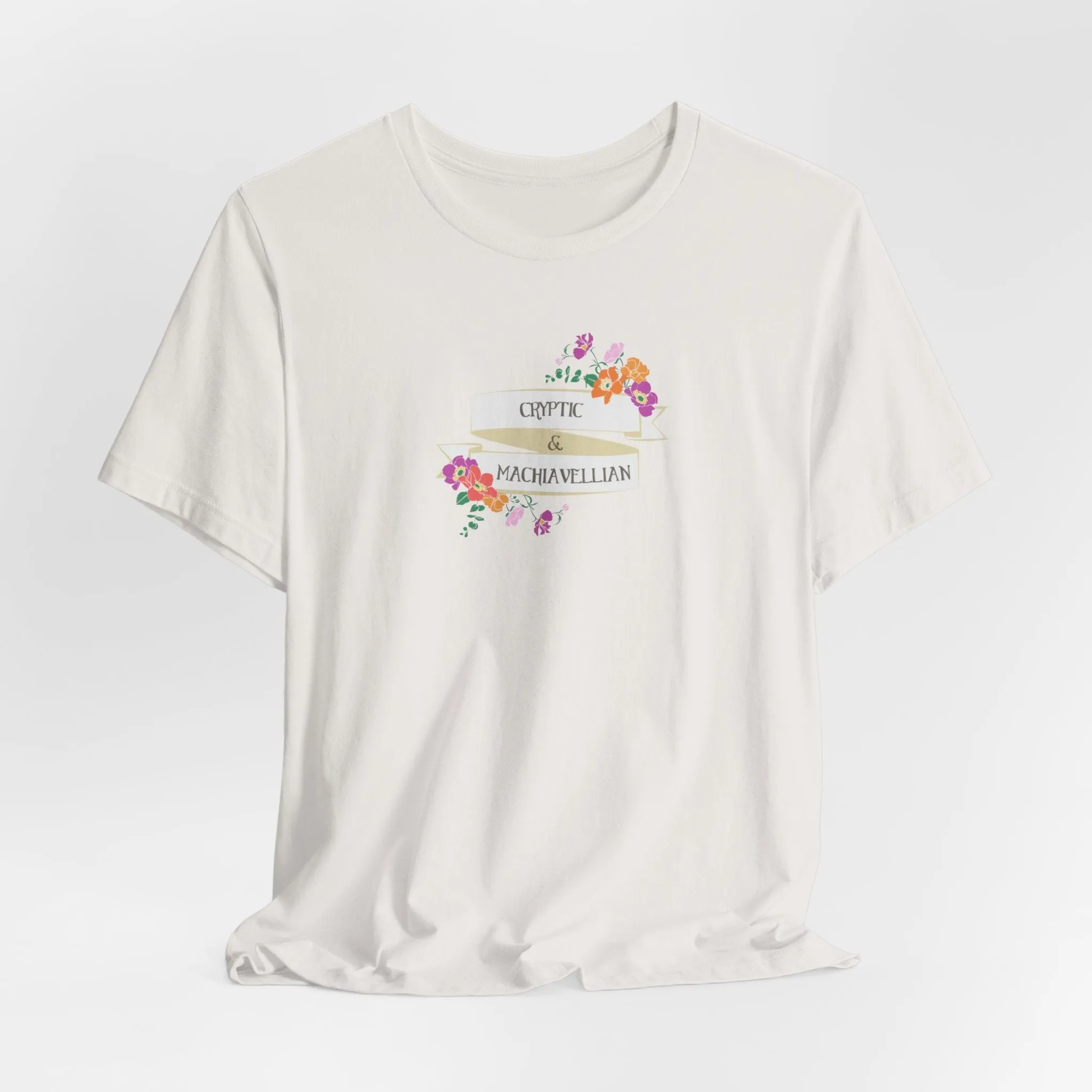 Cryptic and Machiavellian Tshirt sold by Rose Blush Studio product image thumbnail 2