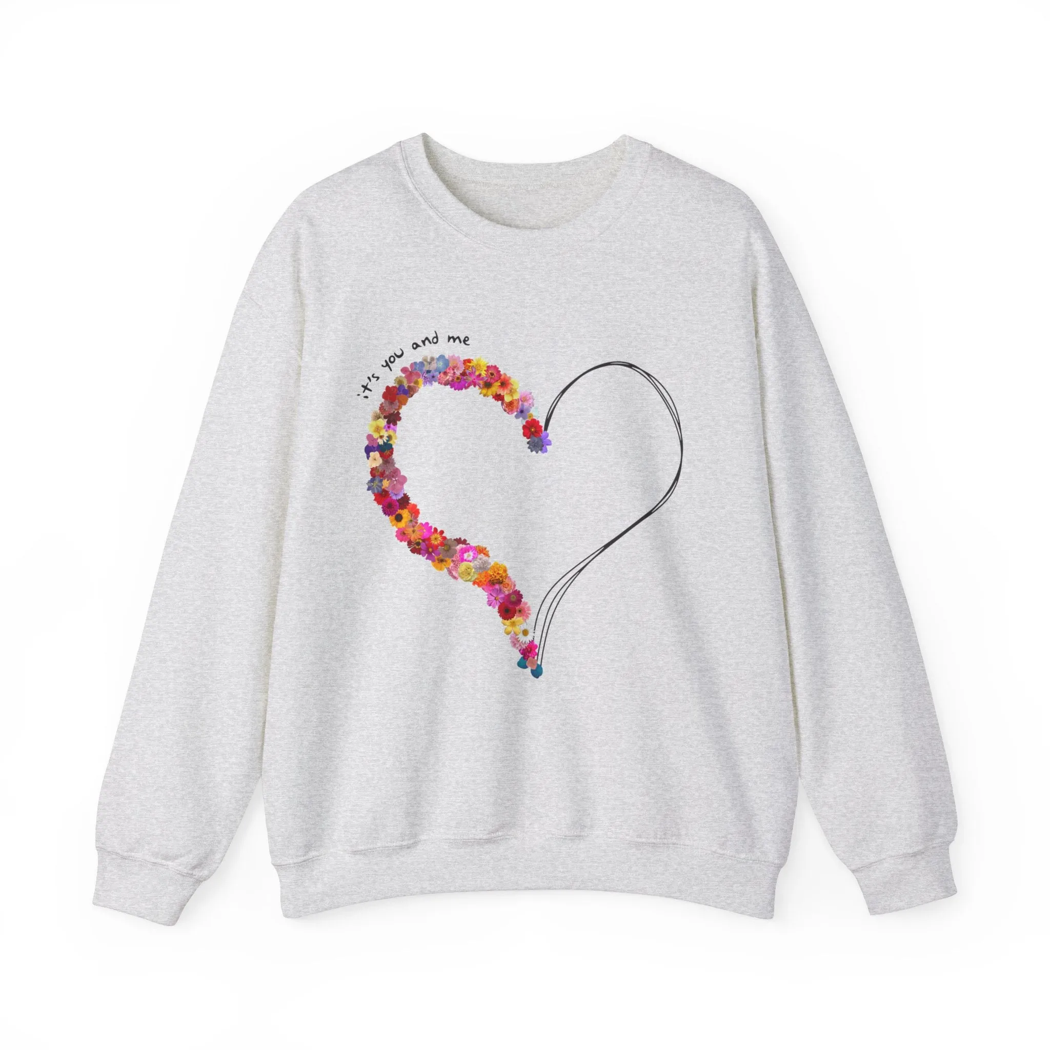 It's You and Me Crewneck Sweatshirt sold by Rose Blush Studio product image thumbnail 2