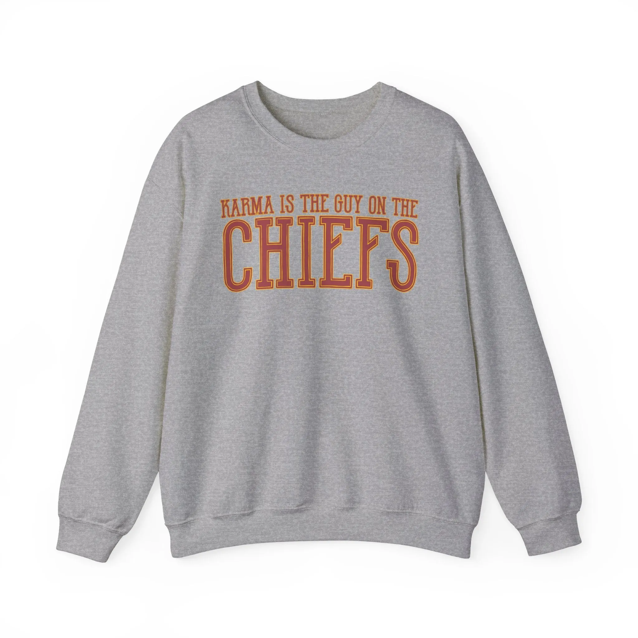 Karma is the Guy on the Chief Crewneck Sweatshirt sold by Rose Blush Studio product image thumbnail 2