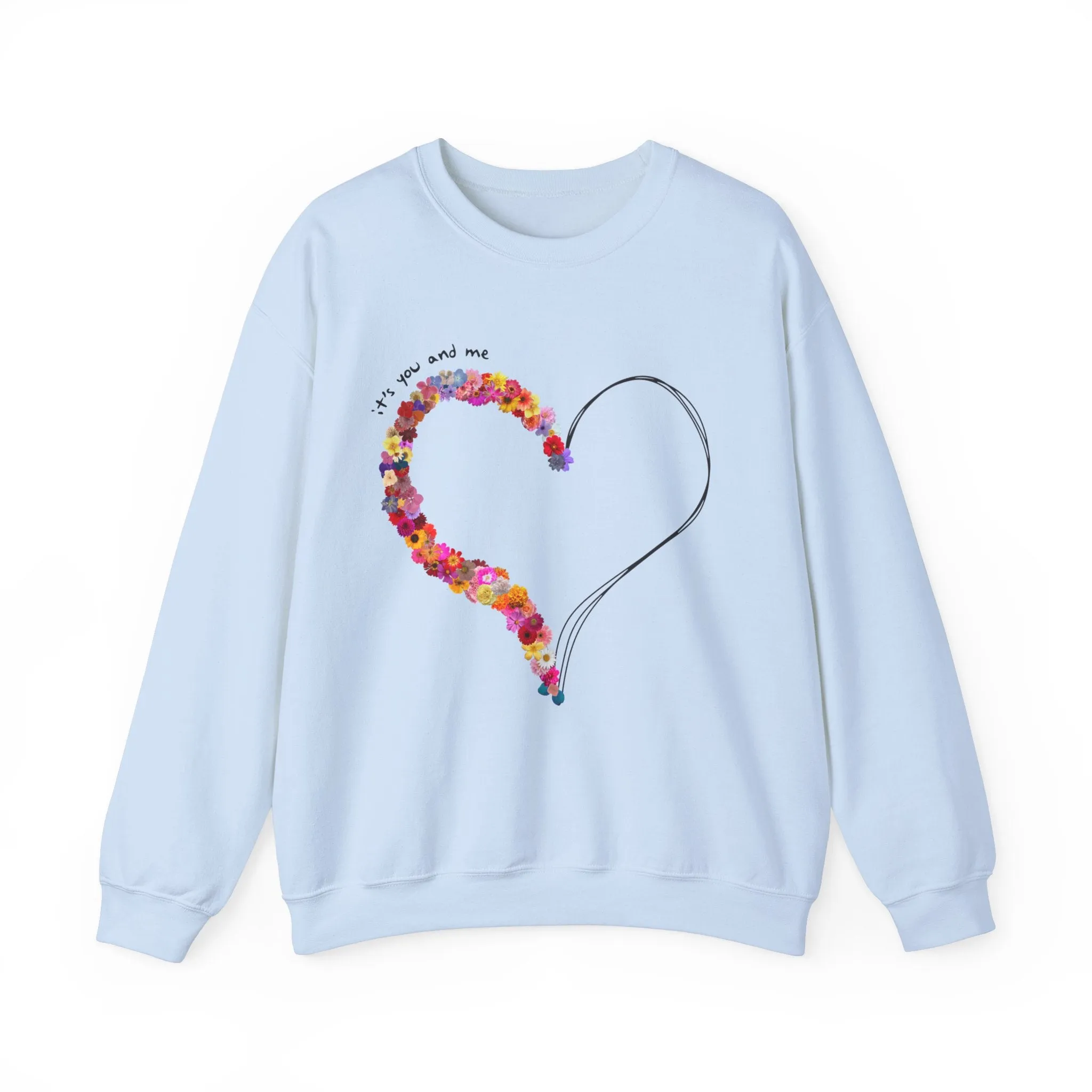 It's You and Me Crewneck Sweatshirt sold by Rose Blush Studio product image thumbnail 5