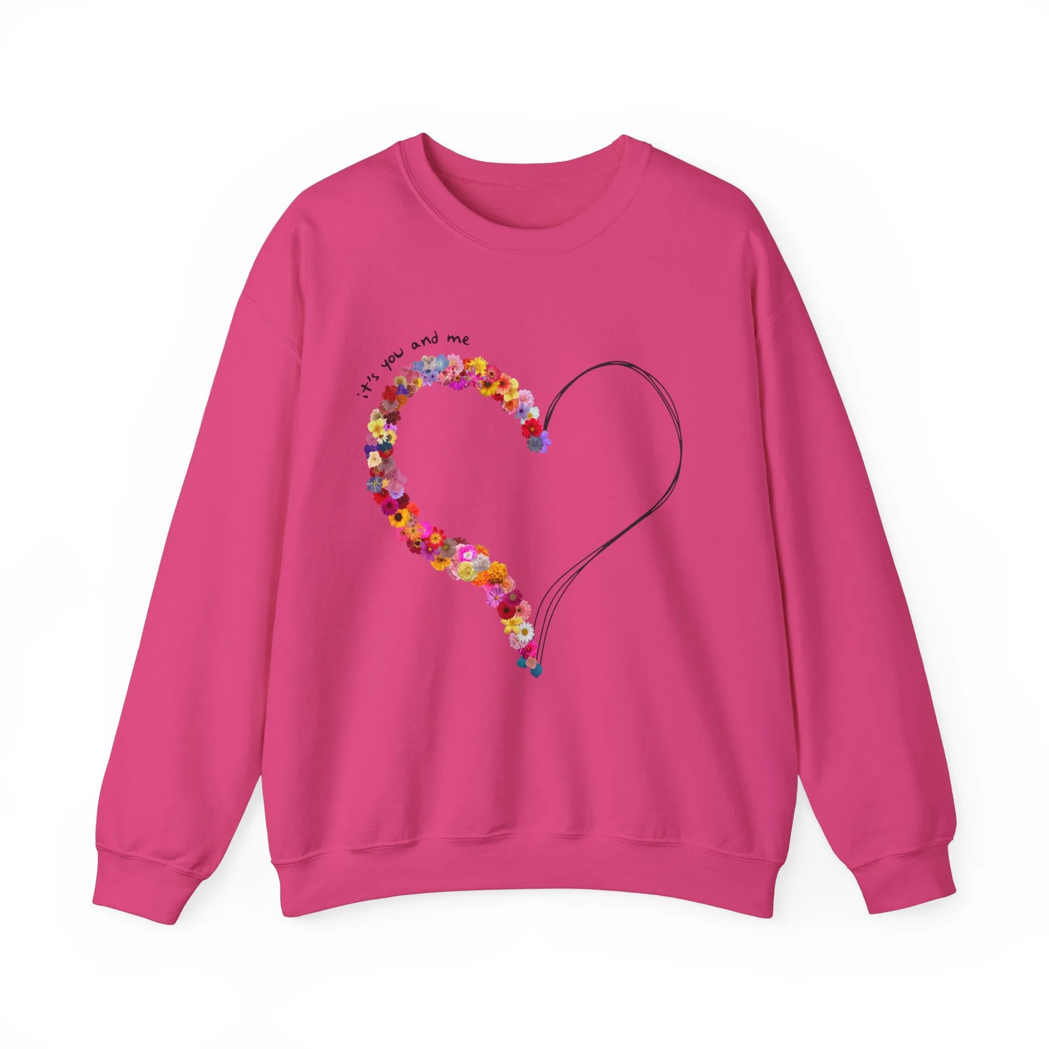 It's You and Me Crewneck Sweatshirt sold by Rose Blush Studio product image thumbnail 4