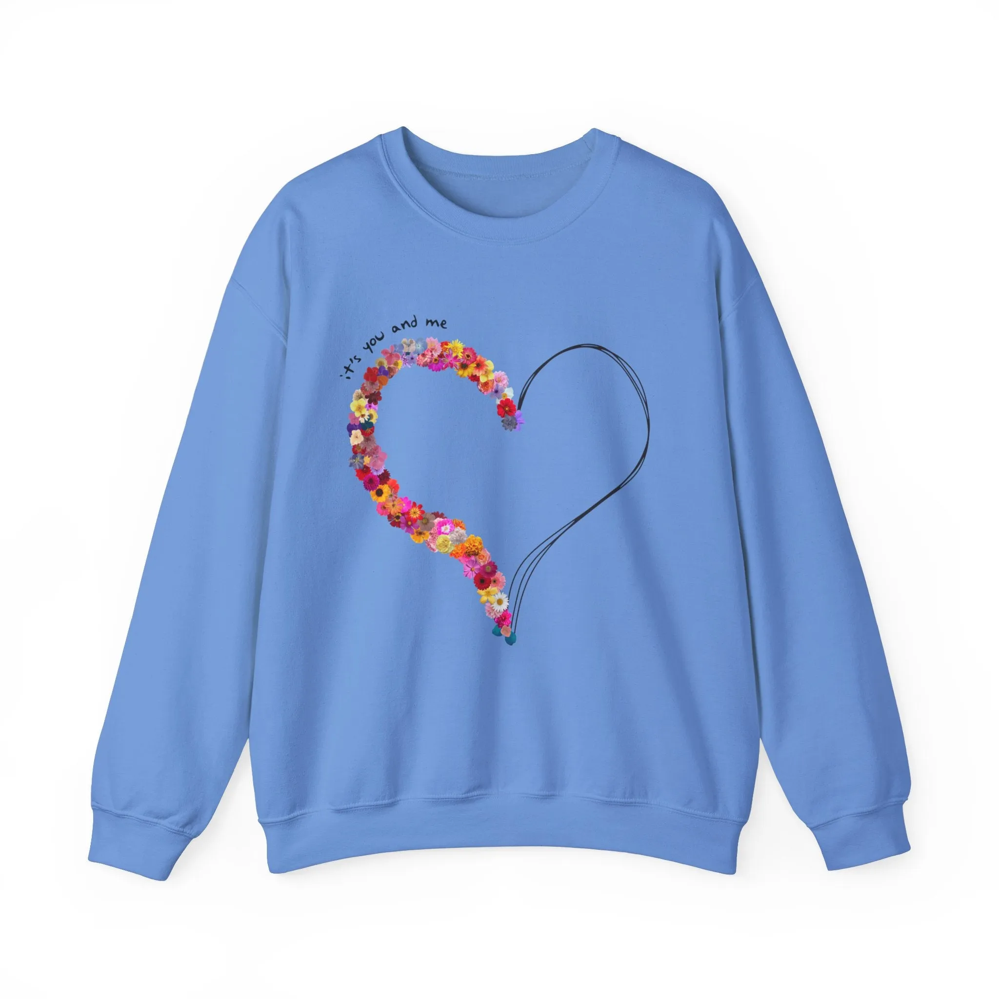 It's You and Me Crewneck Sweatshirt sold by Rose Blush Studio product image thumbnail 3