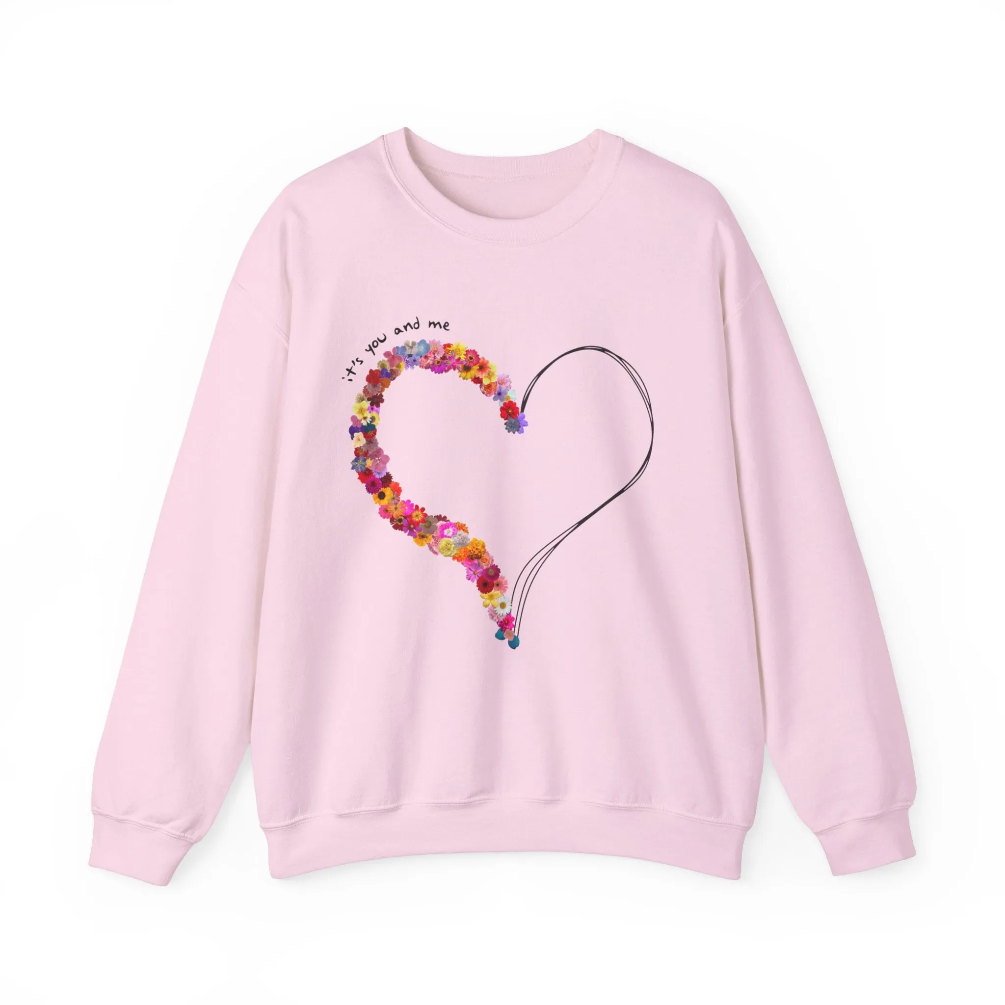 It's You and Me Crewneck Sweatshirt sold by Rose Blush Studio
