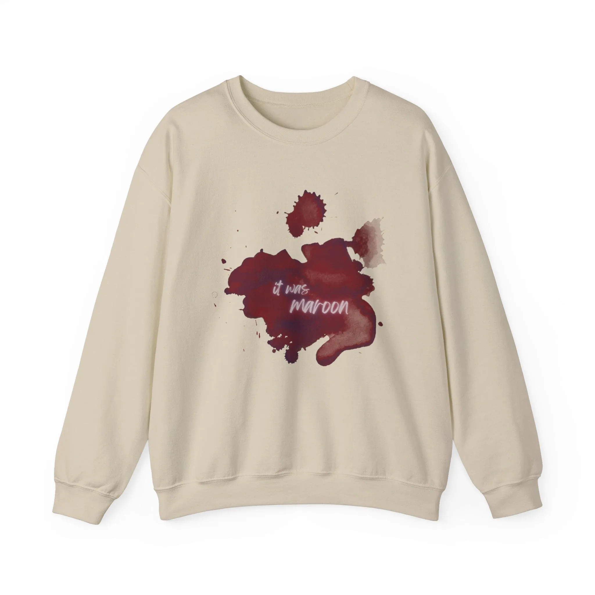 Maroon Sweater sold by Rose Blush Studio